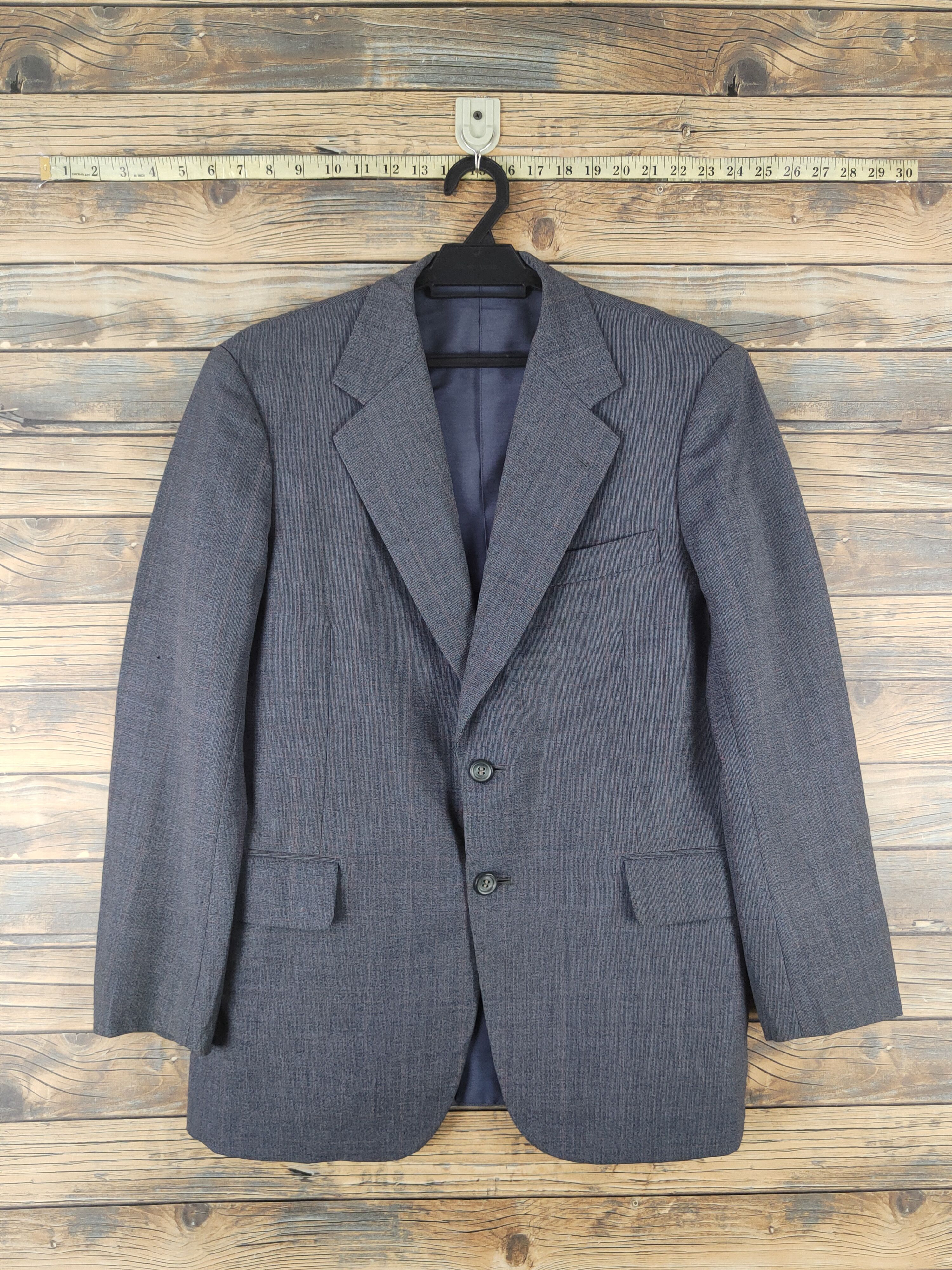 Vintage Vintage 🔥 Peel Man Dark Gray Blazers Size US M / EU 48-50 / 2 - 1 Thumbnail
