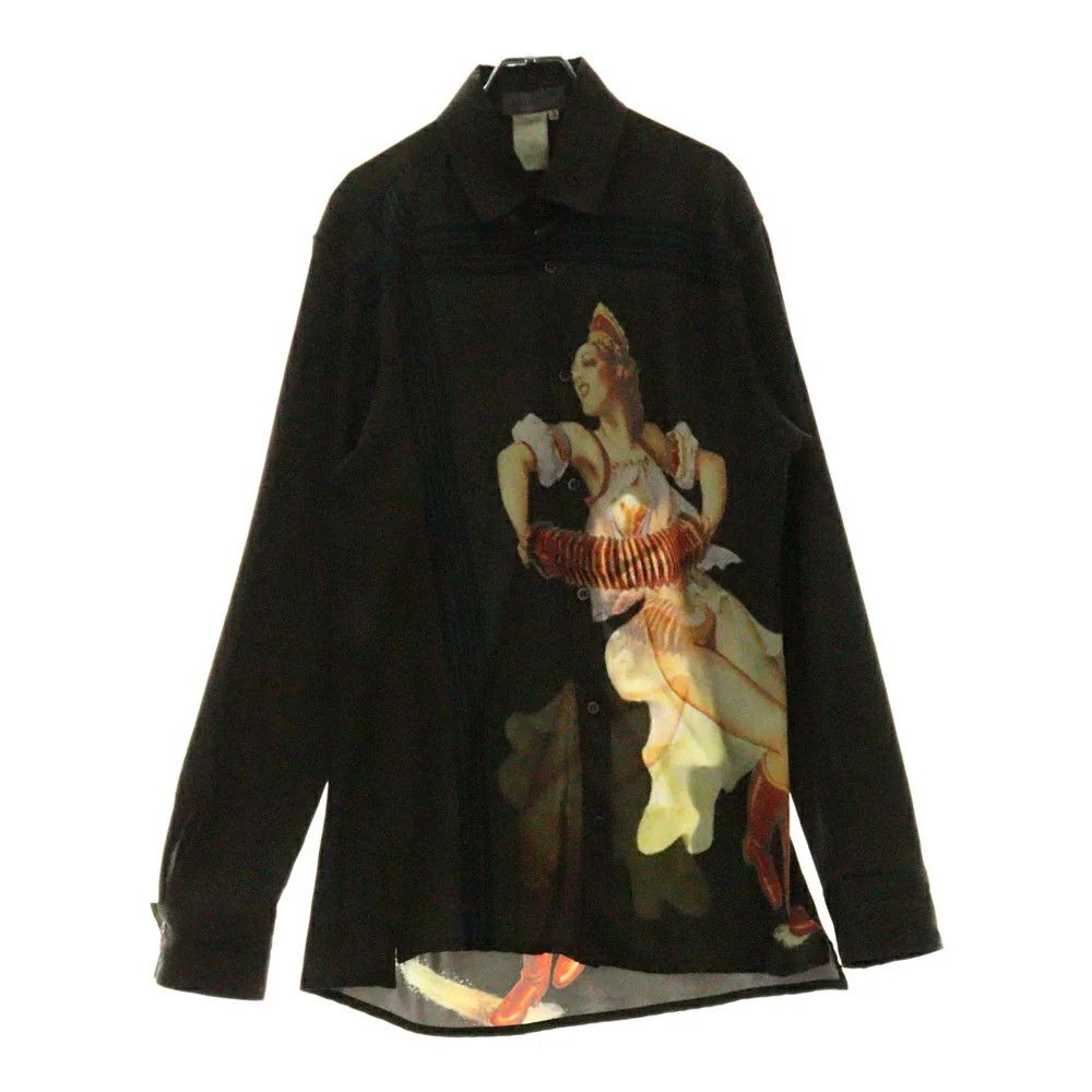 Yohji Yamamoto Yohji Yamamoto POUR HOMME // 01AW ARCHIVE Pin-up Girl Shirt Size US L / EU 52-54 / 3 - 1 Thumbnail