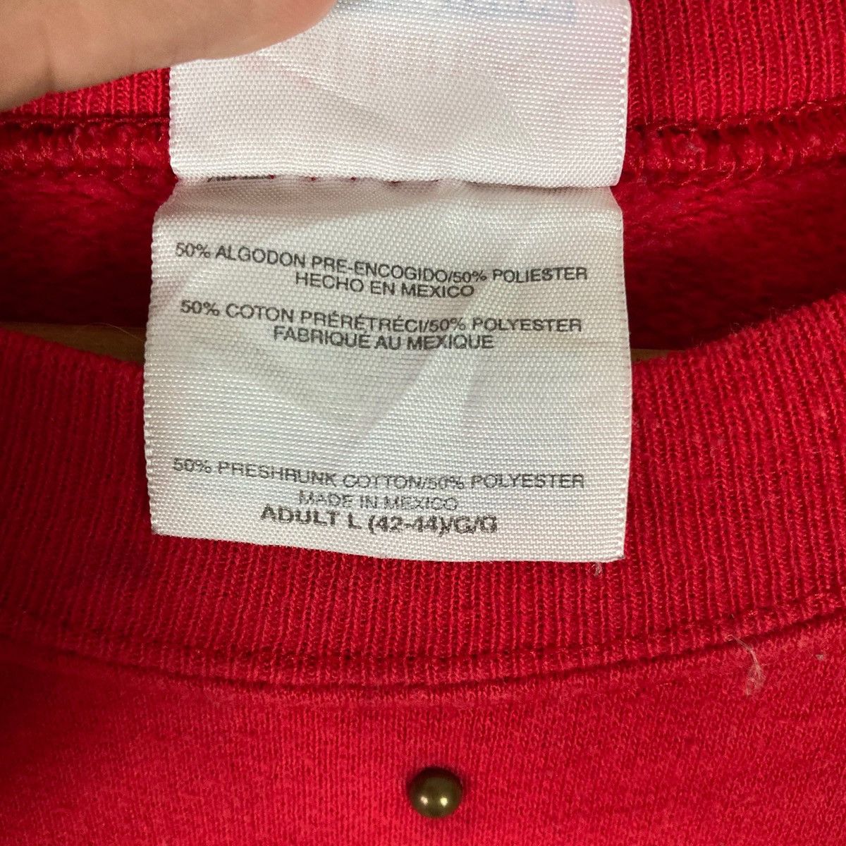 Hanes Vintage Hanes Pullover Jumper Sweatshirt Size US L / EU 52-54 / 3 - 7 Thumbnail