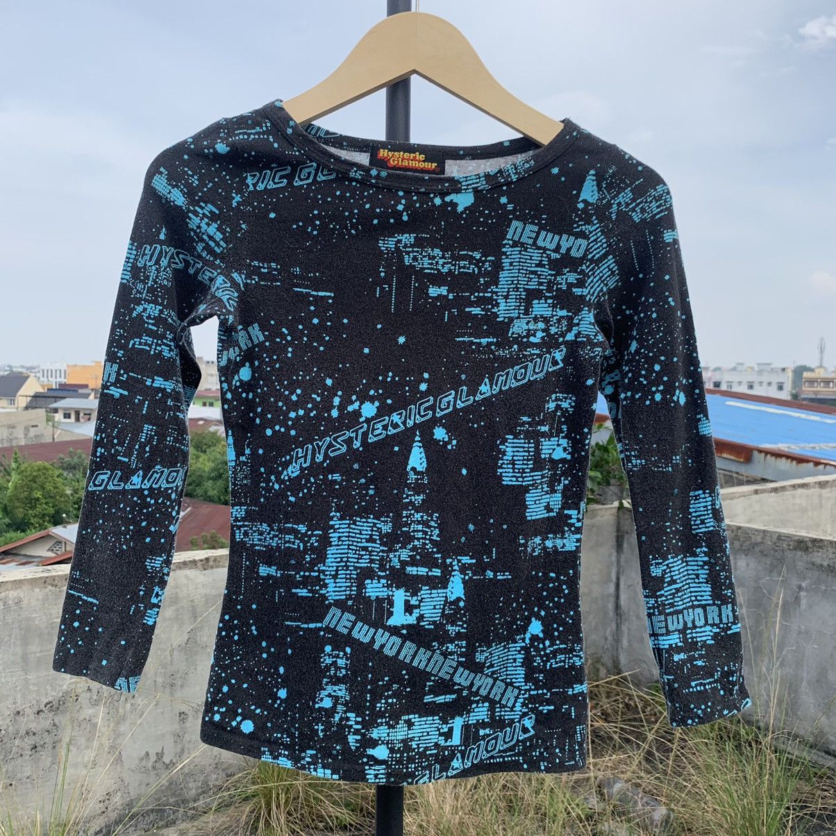 HYSTERIC GLAMOUR New York longsleeve woman