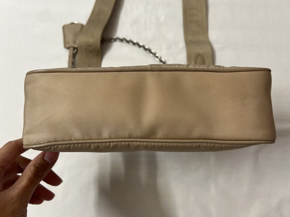 Prada Prada Reedition Re-edition 2005 Nylon Tan Shoulder Bag Purse Size ONE SIZE - 5 Thumbnail