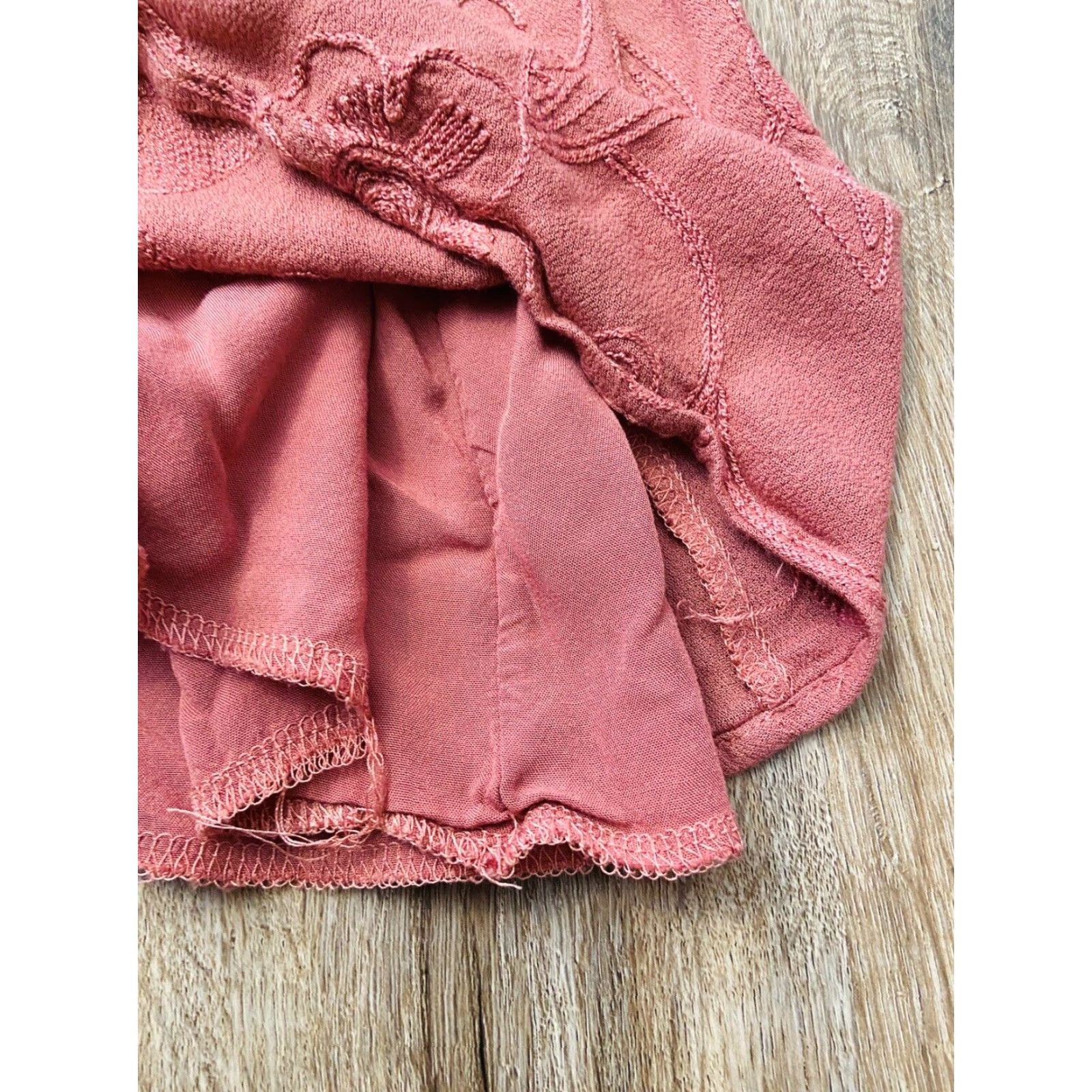 Pinko VINTAGE Miami Pink Floral Lace A-Line Dress Sleeveless Lined Women’s S Size S / US 4 / IT 40 - 4 Thumbnail