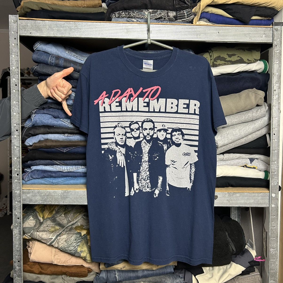 Band Tees Vintage A Day To Remember rock band 2000’s tee Size US M / EU 48-50 / 2 - 1 Thumbnail