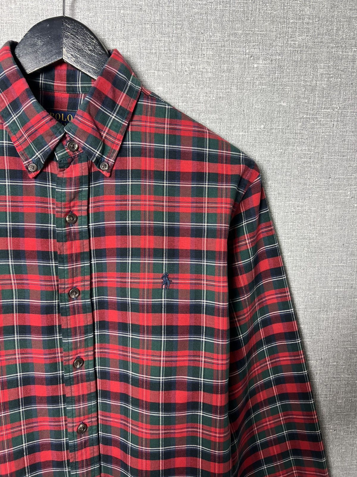 Polo Ralph Lauren Polo Ralph Lauren American Plaid Long Sleeve Shirt Size US M / EU 48-50 / 2 - 4 Thumbnail