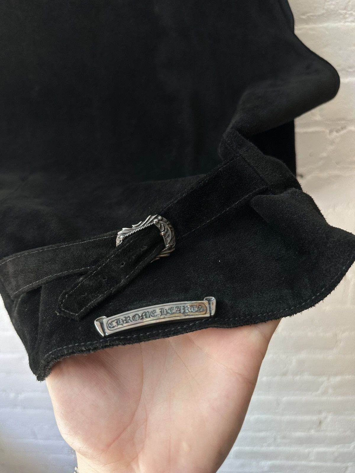 Chrome hearts vintage suede vest