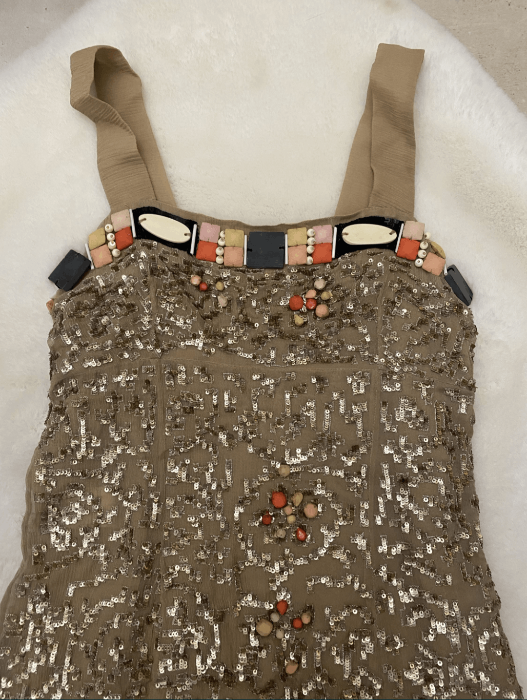 Blumarine Blumarine sequin tank top it sz 42 Size M / US 6-8 / IT 42-44 - 3 Thumbnail
