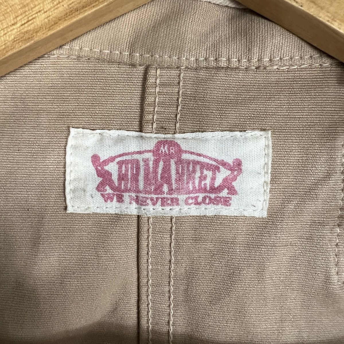 HOLLYWOOD RANCH MARKET 🔥 Pick Hollywood Rach Market Moleskin Double Breast Jacket Size US L / EU 52-54 / 3 - 10 Thumbnail