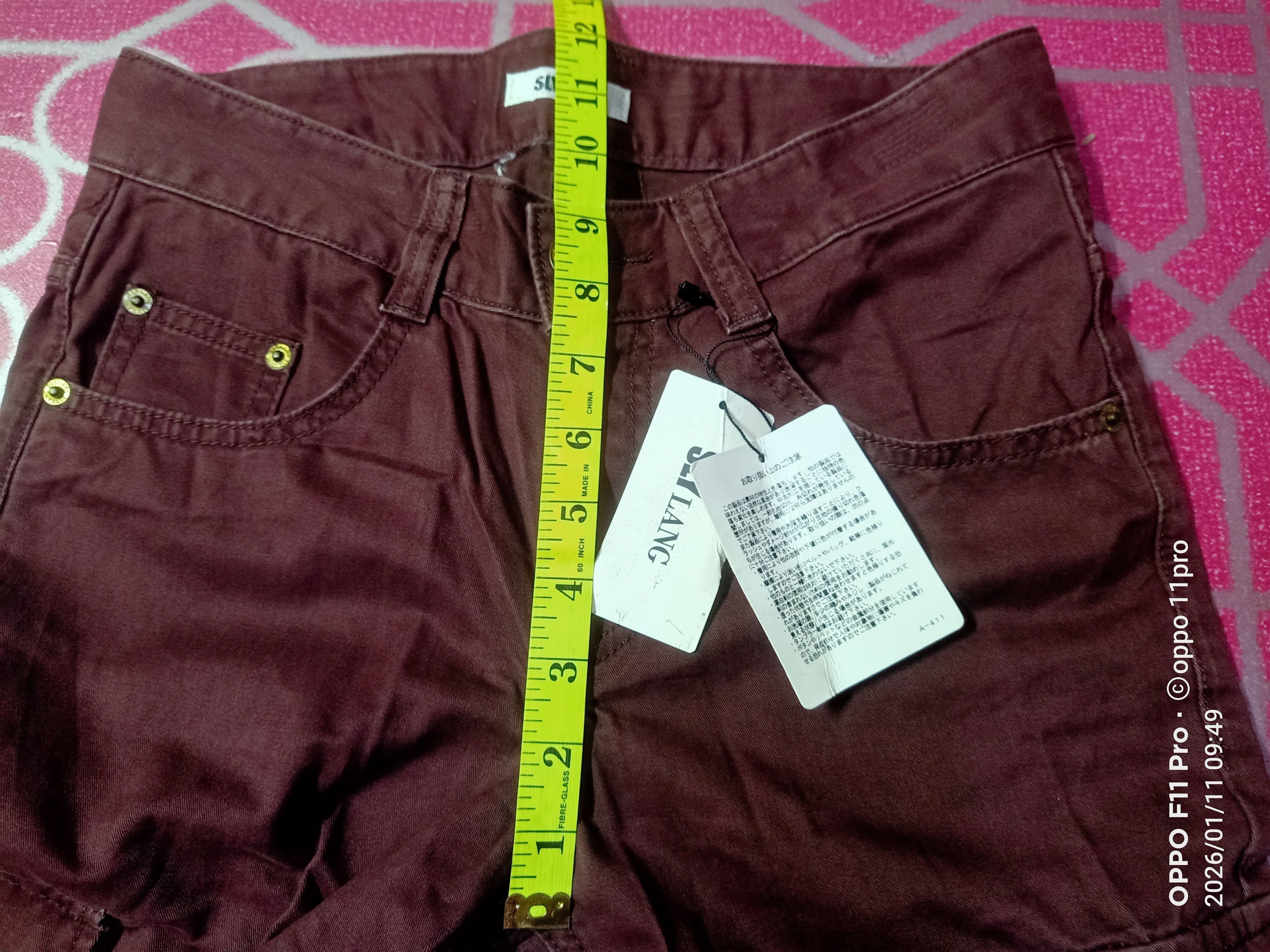 If Six Was Nine 🌟Sly Lang Flare MultiCargo Men Pants 🌟 Size US 29 - 7 Thumbnail