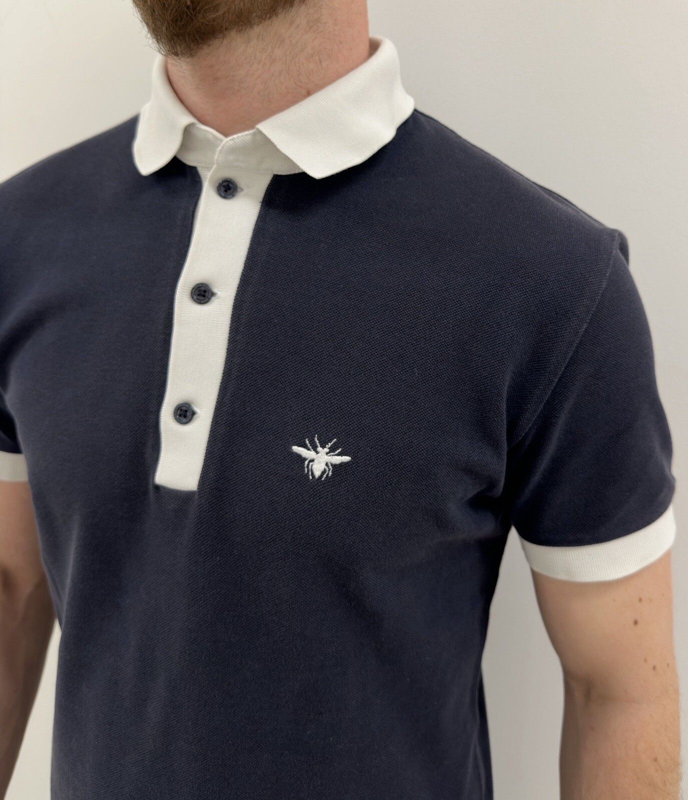 Dior Dior Mens Shirt Polo Faded color Size US M / EU 48-50 / 2 - 2 Thumbnail