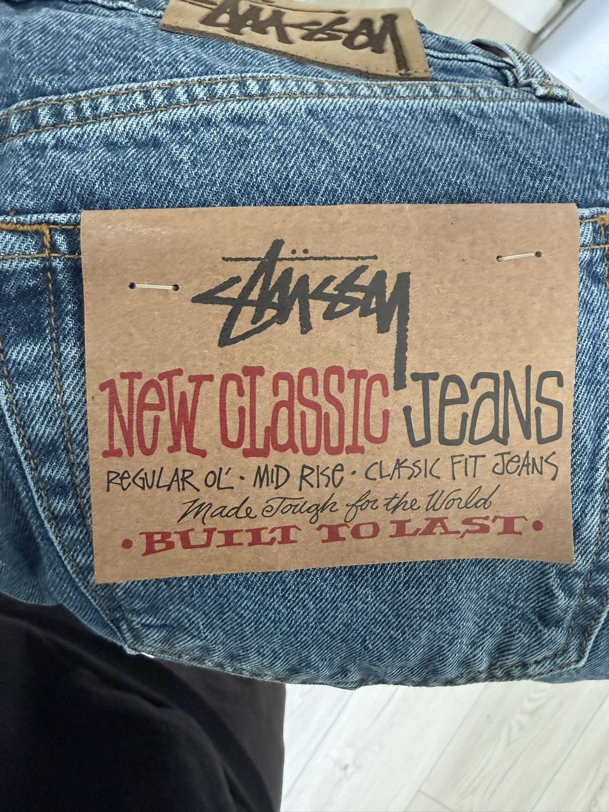 Stussy New Classic Jean Denim Size US 28 / EU 44 - 7 Thumbnail