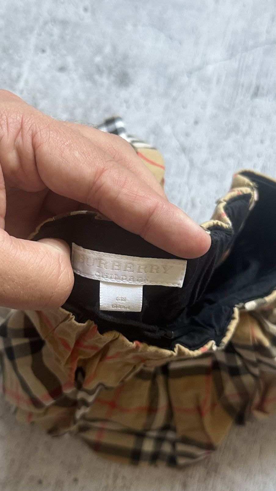 Burberry Kids Burberry Children Nova Check Skirt Size 6M Size 22" - 6 Thumbnail