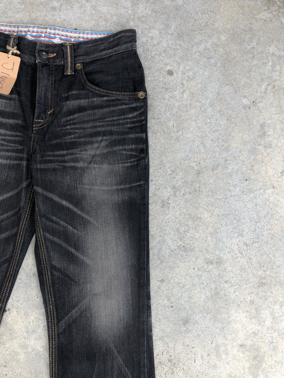 If Six Was Nine Japanese Edwin Flared Jeans Distressed Jeans Size US 32 / EU 48 - 5 Thumbnail