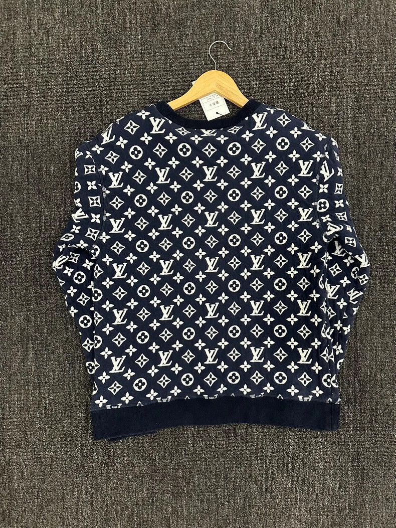 Louis Vuitton Louis Vuitton Monogram Space Cotton Sweatshirt-2505 Size US M / EU 48-50 / 2 - 2 Thumbnail