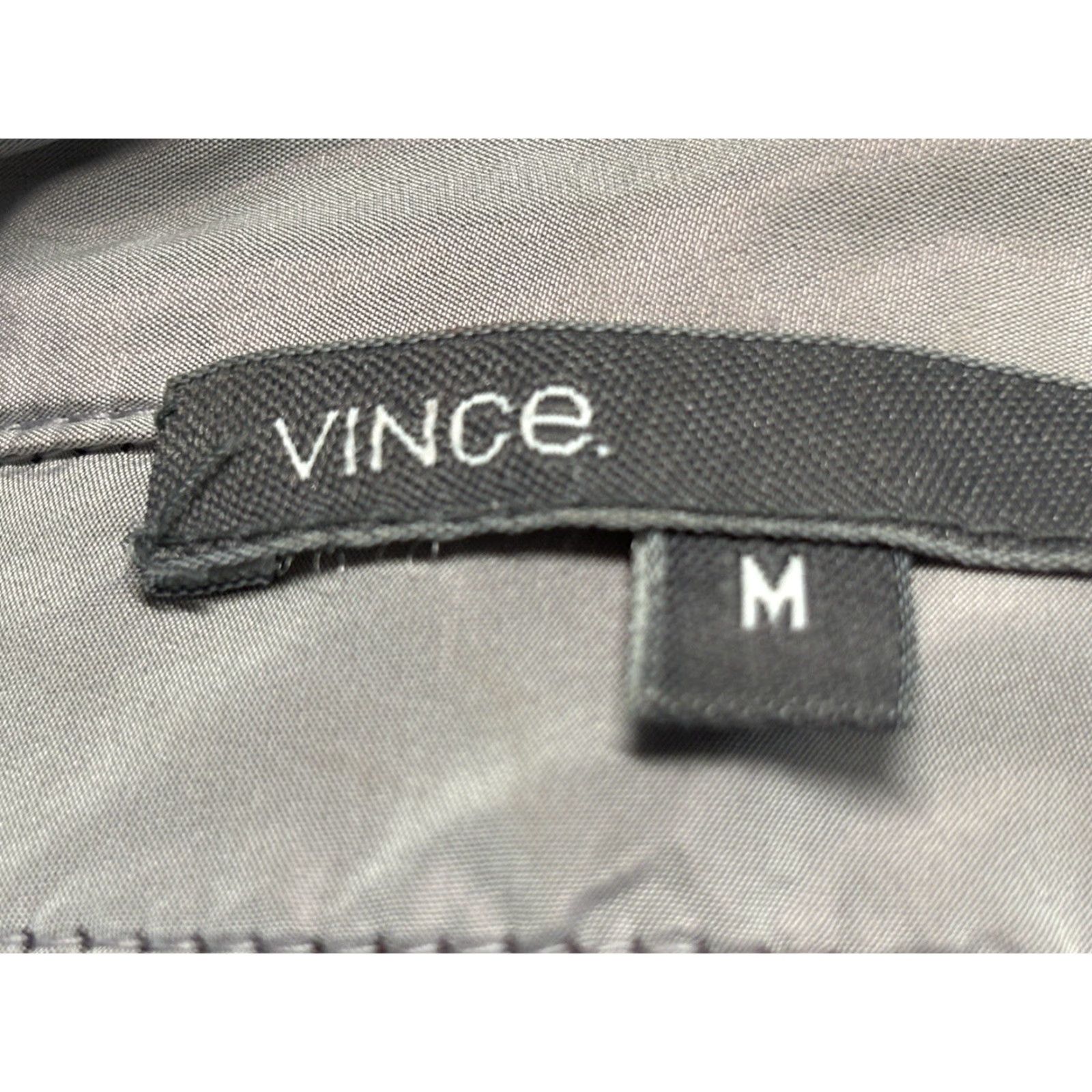 Vince Vince Cardigan Women Medium Purple 100% Cashmere Button-Front Long Sleeve Solid Size M / US 6-8 / IT 42-44 - 6 Thumbnail
