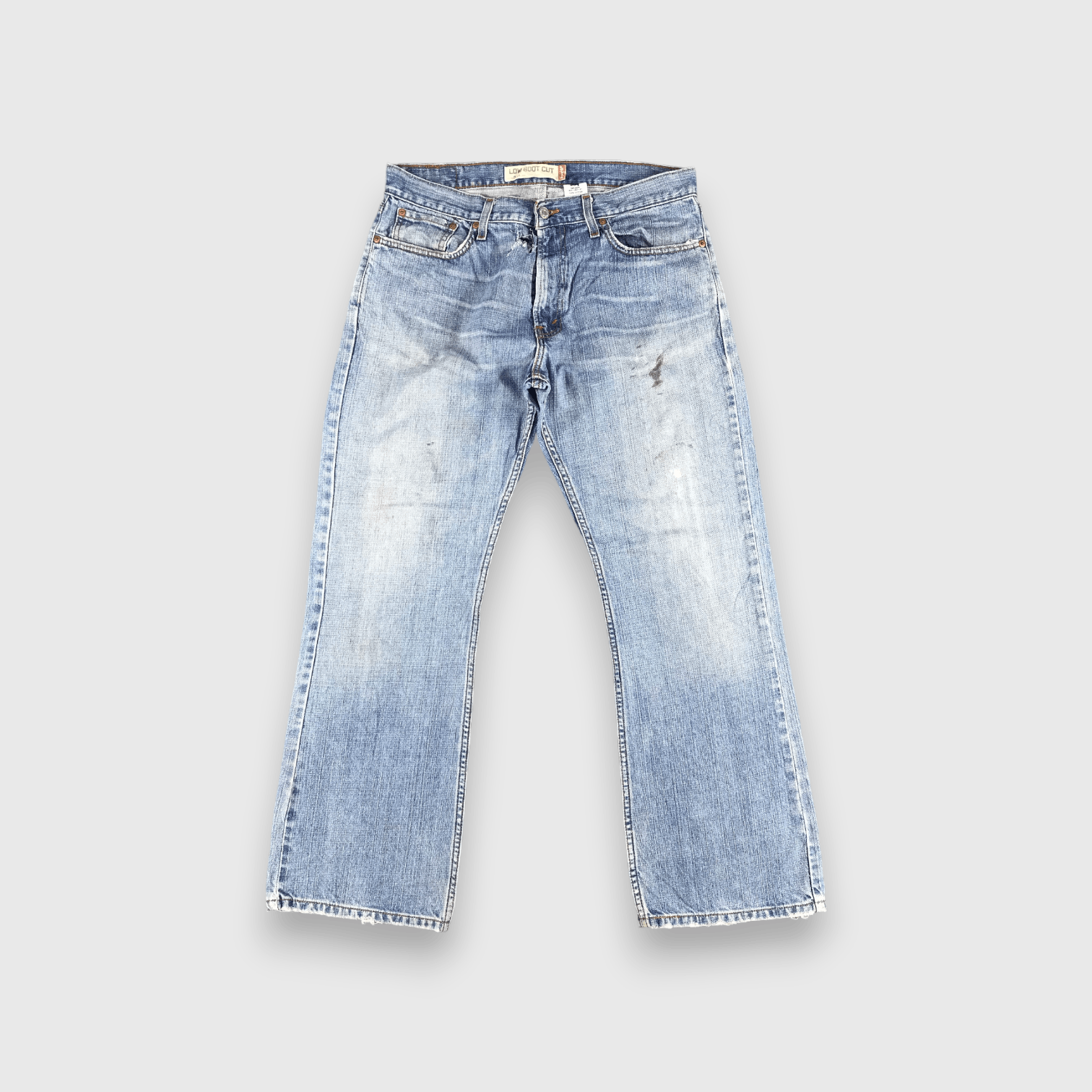 Levi's Vintage Light Wash Levis 527 Flare Jeans-J1532 Size US 34 / EU 50 - 1 Thumbnail