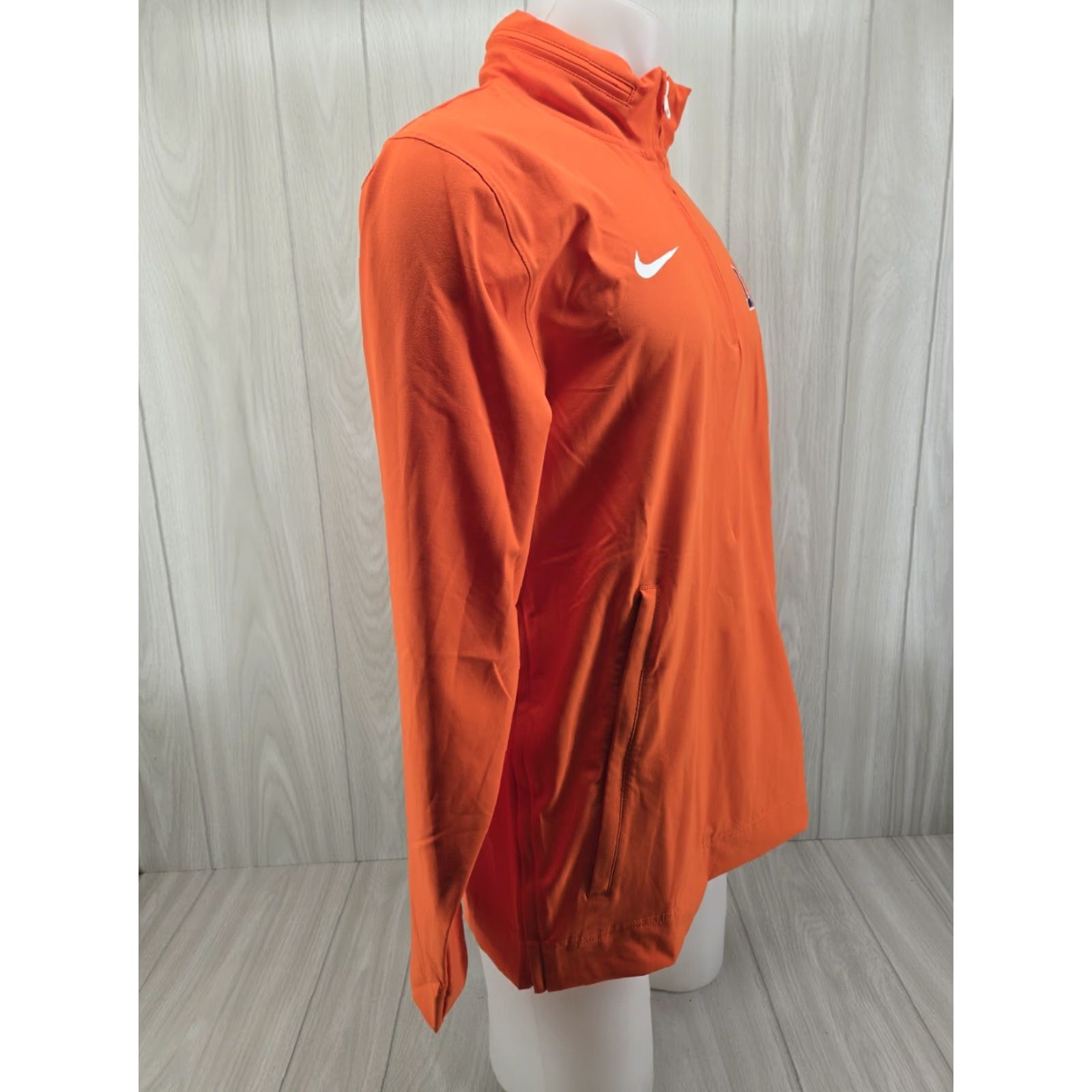Nike Nike Wallace State Valleyball Windbreaker Shirt Mens Sz Small Orange 1/4 Zip L/S Size US S / EU 44-46 / 1 - 5 Thumbnail