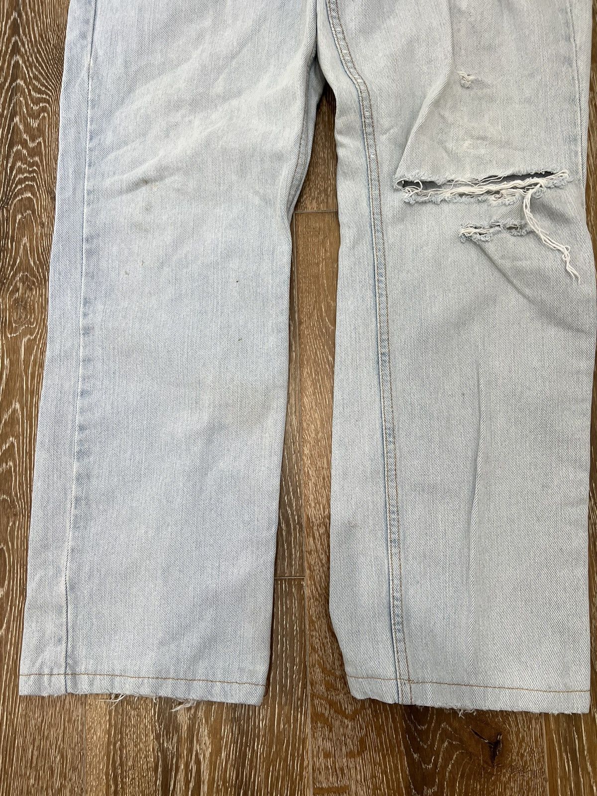 Levi's Vintage womens levis 505 lower rise straight leg jeans Size 30" / US 8 / IT 44 - 3 Thumbnail