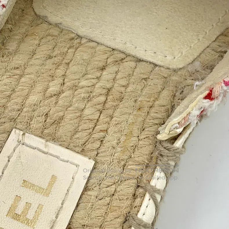Chanel Chanel Colour-matched logo woven tweed fisherman's head sl Size US 5.5 / IT 35.5 - 9 Thumbnail