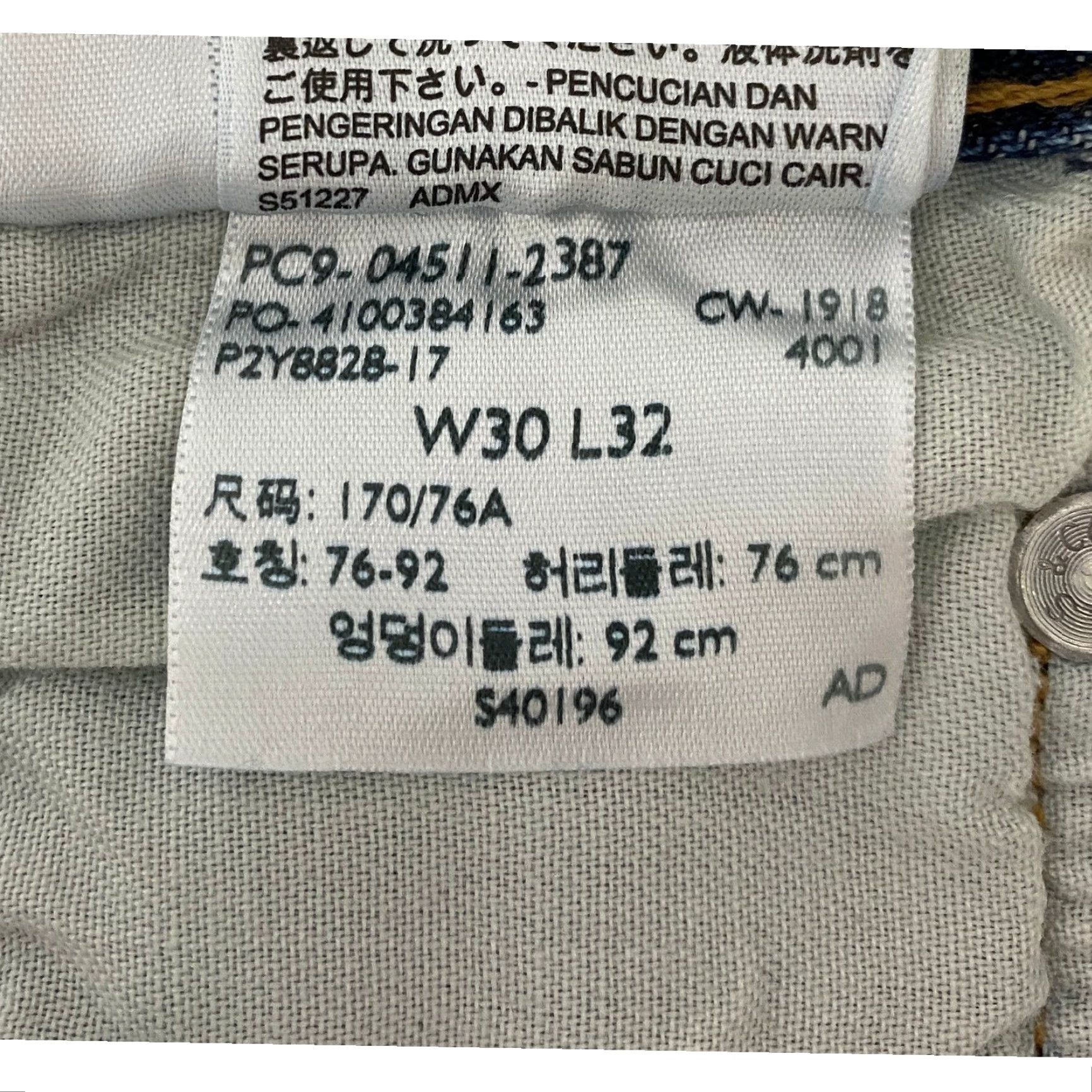 Levi's Levi's 511 Slim Fit Jeans Men 30 W30 L32 Distressed Ripped Knee Light Blue Denim Size US 30 / EU 46 - 4 Thumbnail