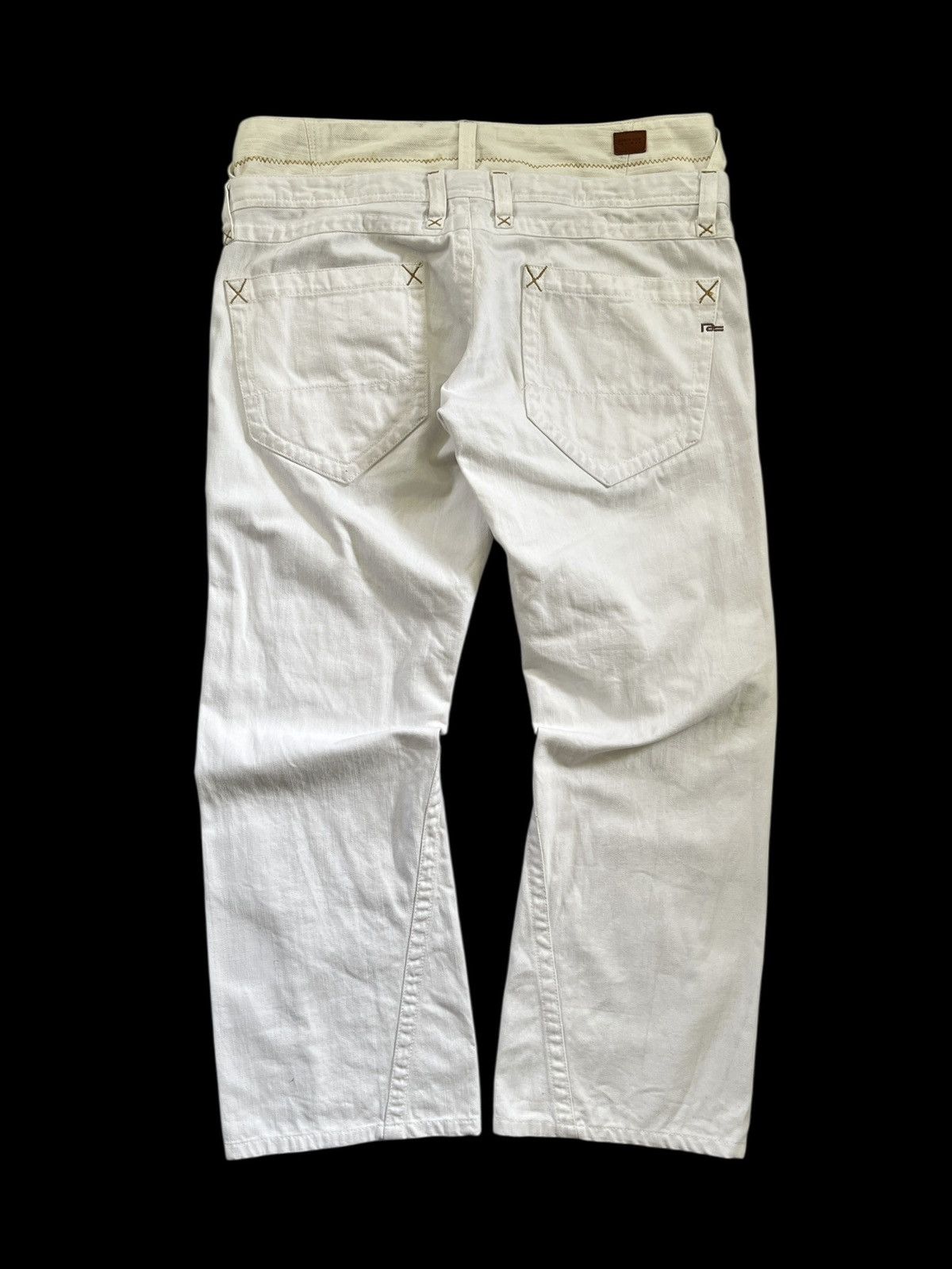 Nicole Club Nicole Club For Men Double Waist Twist Flare Denim Size US 35 - 3 Thumbnail