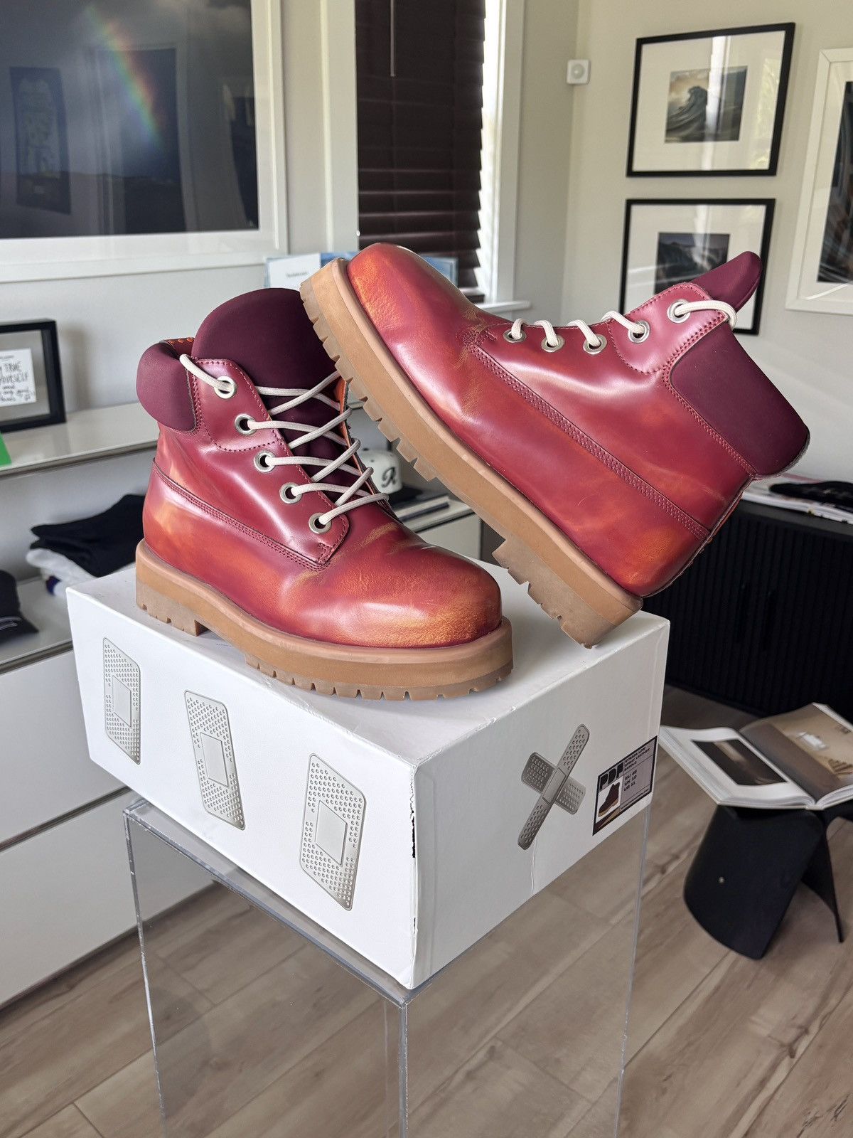 PDF PDF STRADA LOW SPRAY LEATHER BOOTS BAROLO Size US 12 / EU 45 - 2 Thumbnail