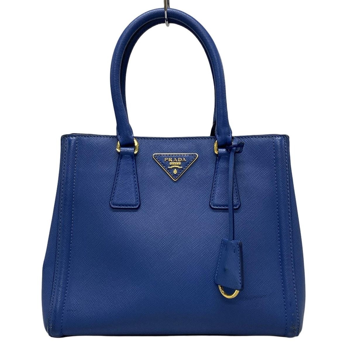 PRADA Triangle Logo Tote Bag BN2608 Saffiano Lux (Leather)
