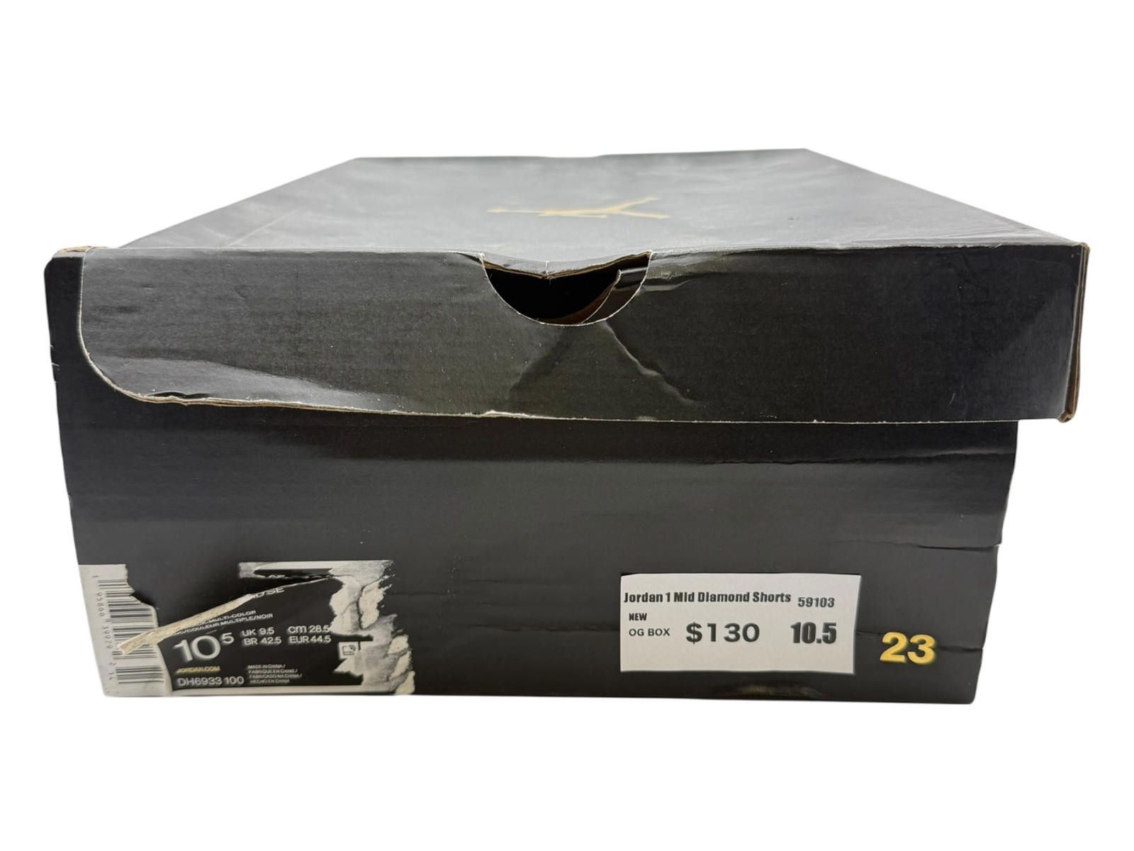 Jordan Brand Jordan 1 Mid Diamond Shorts 10.5 New with Box Size US 10.5 / EU 43-44 - 6 Thumbnail