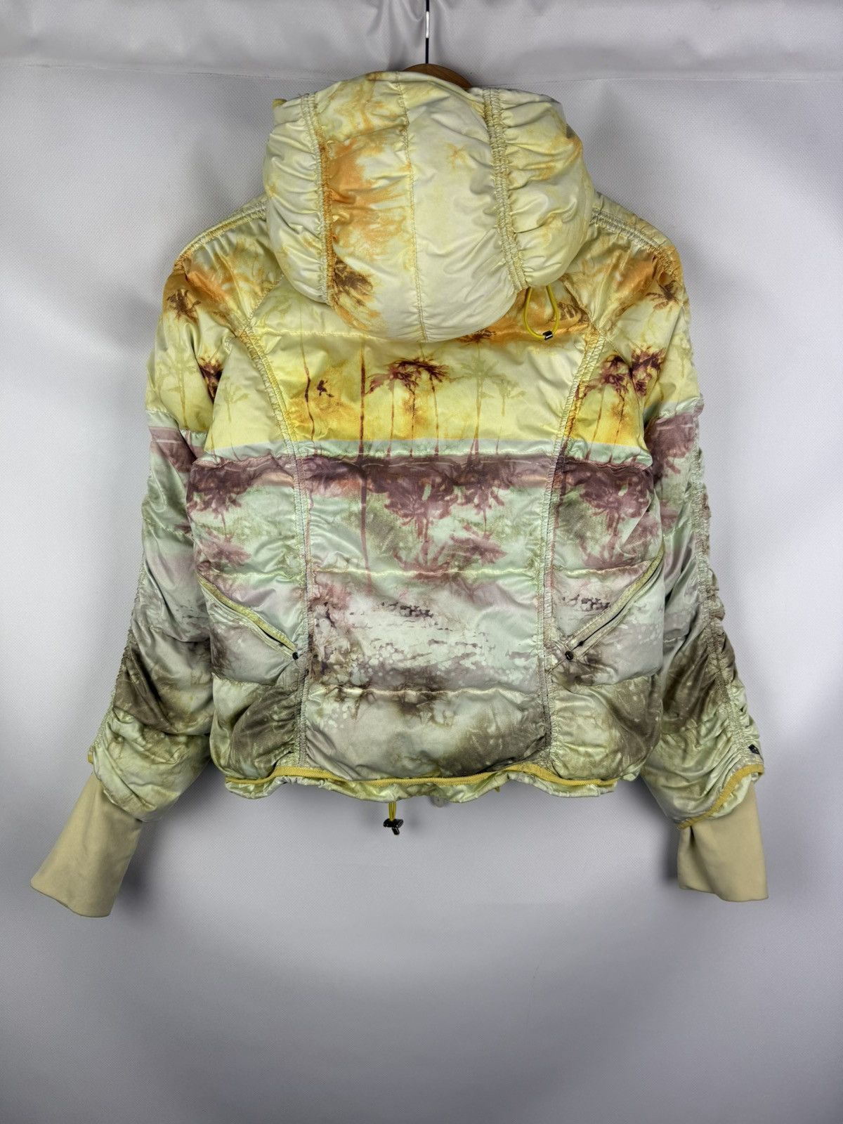 Japanese Brand KRU Ladies Hooded Down Puffer Patterned Ski Jacket Size XS Size XS / US 0-2 / IT 36-38 - 10 Thumbnail