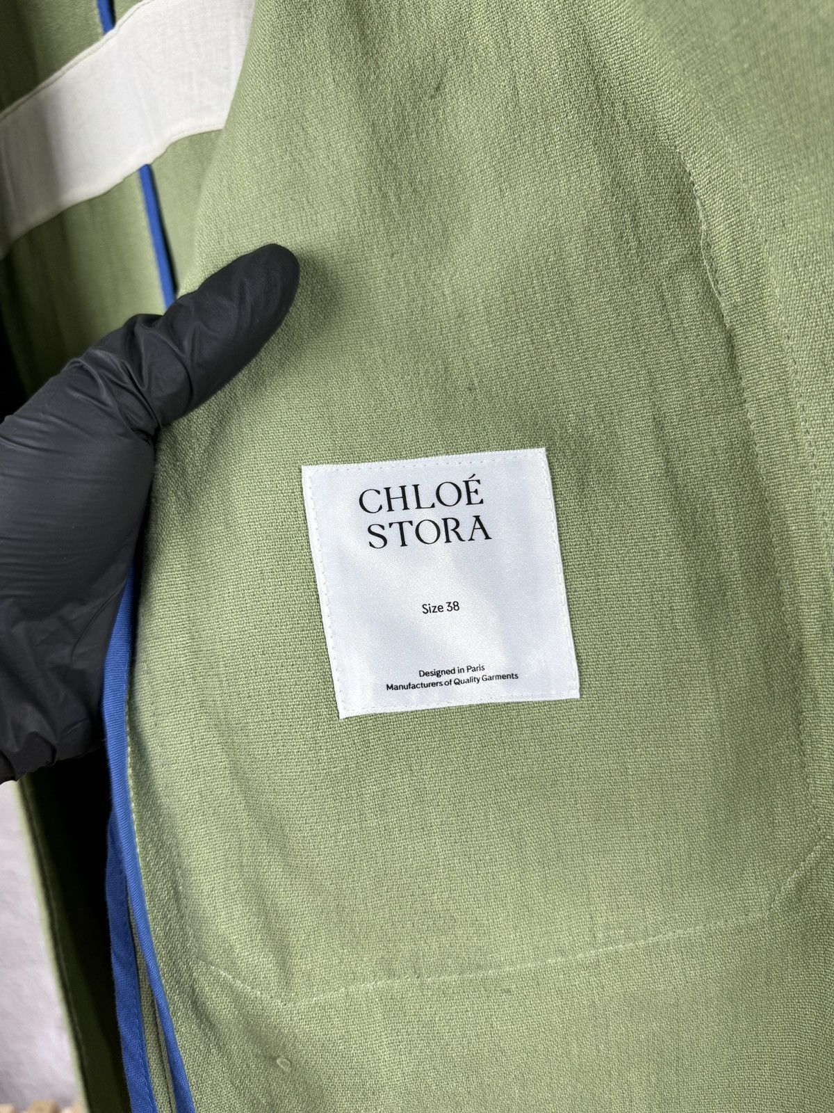 Chloe Chloe Stora designed in Paris green long coat size 38 Size S / US 4 / IT 40 - 12 Thumbnail