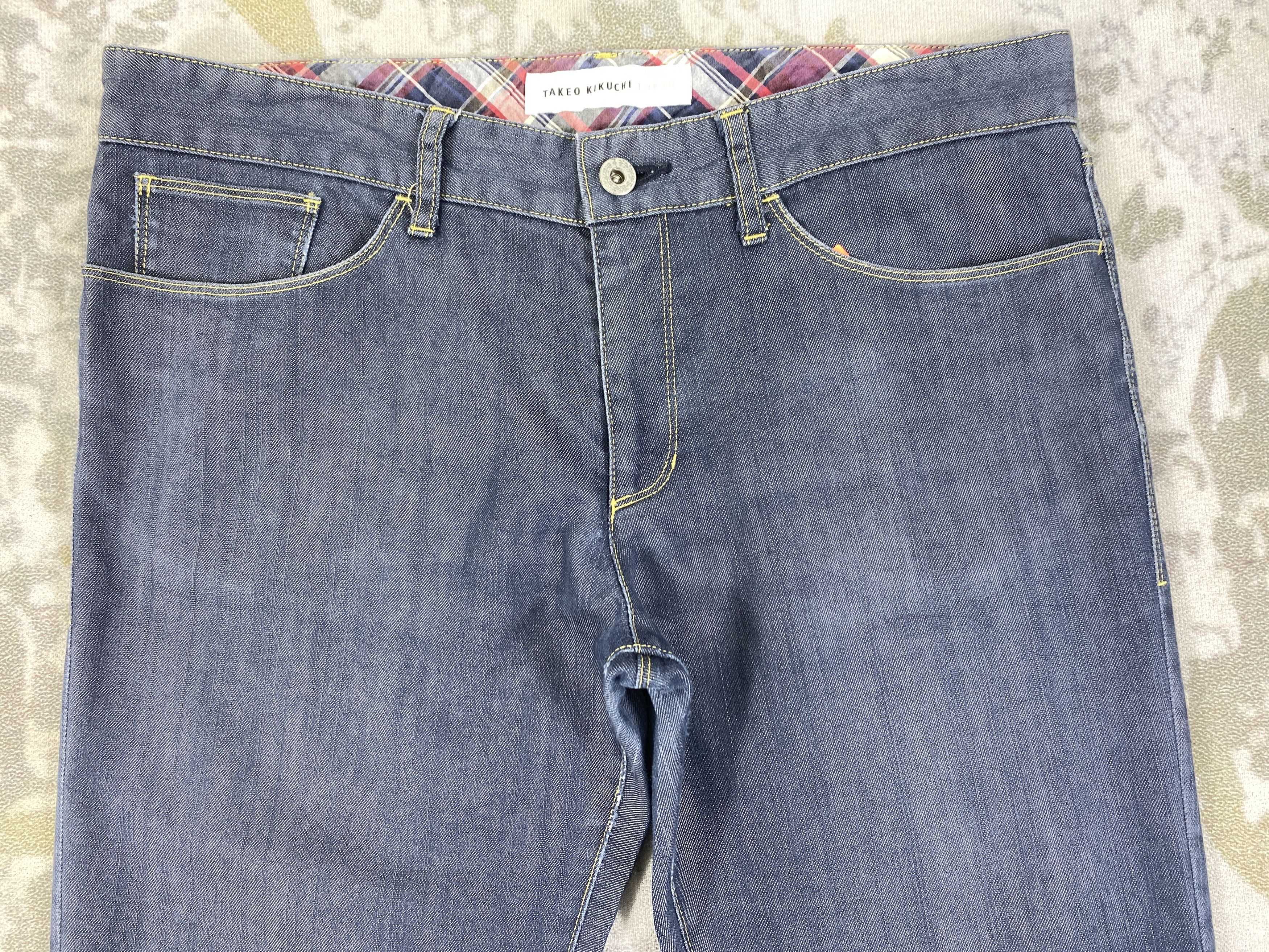 Takeo Kikuchi Vintage takeo kikuchi kapital style Jeans 34x30 - JN3042 Size US 34 / EU 50 - 3 Thumbnail