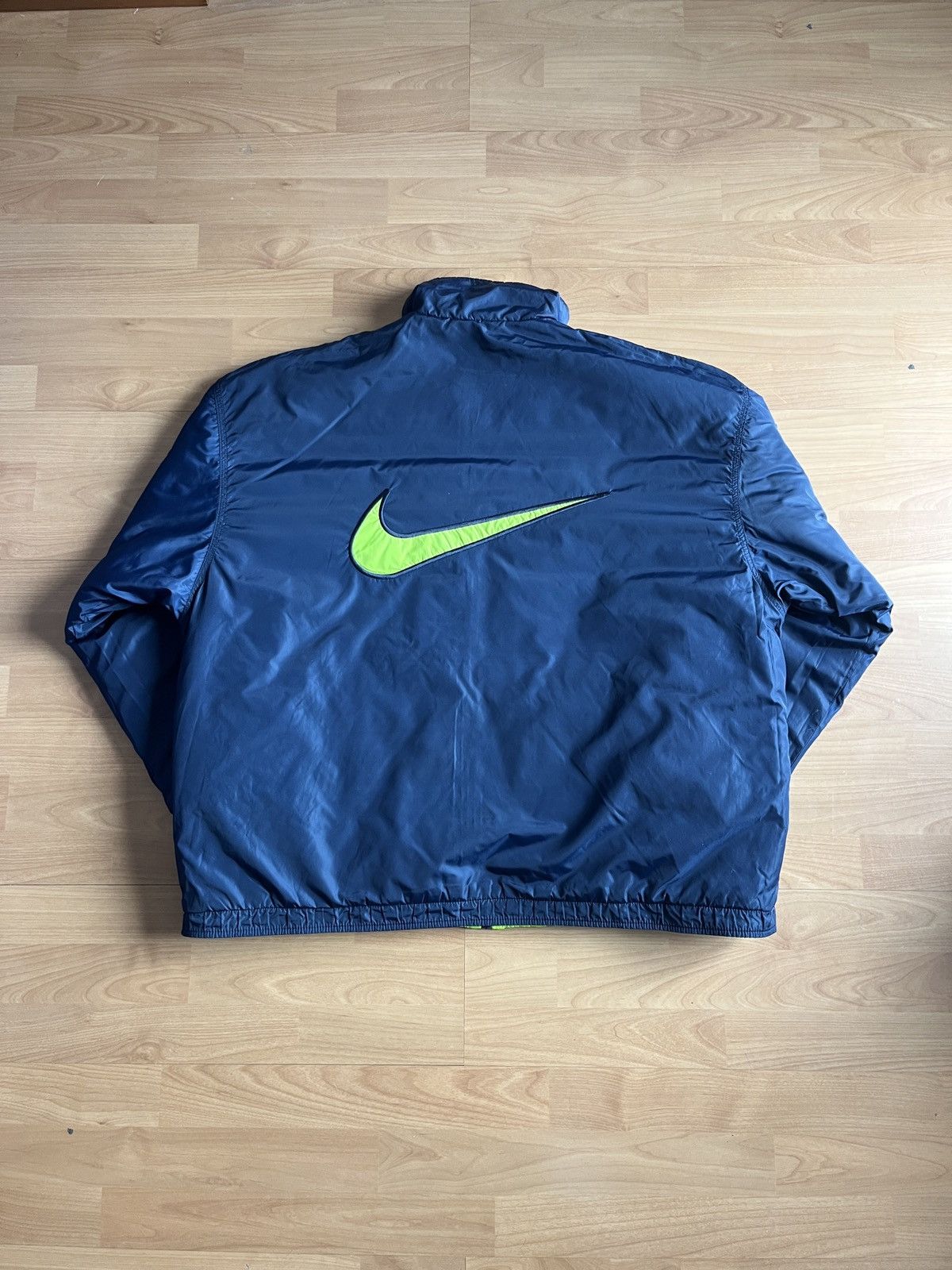 Nike Vintage Nike Reversible Puffer Jacket Size US L / EU 52-54 / 3 - 8 Thumbnail
