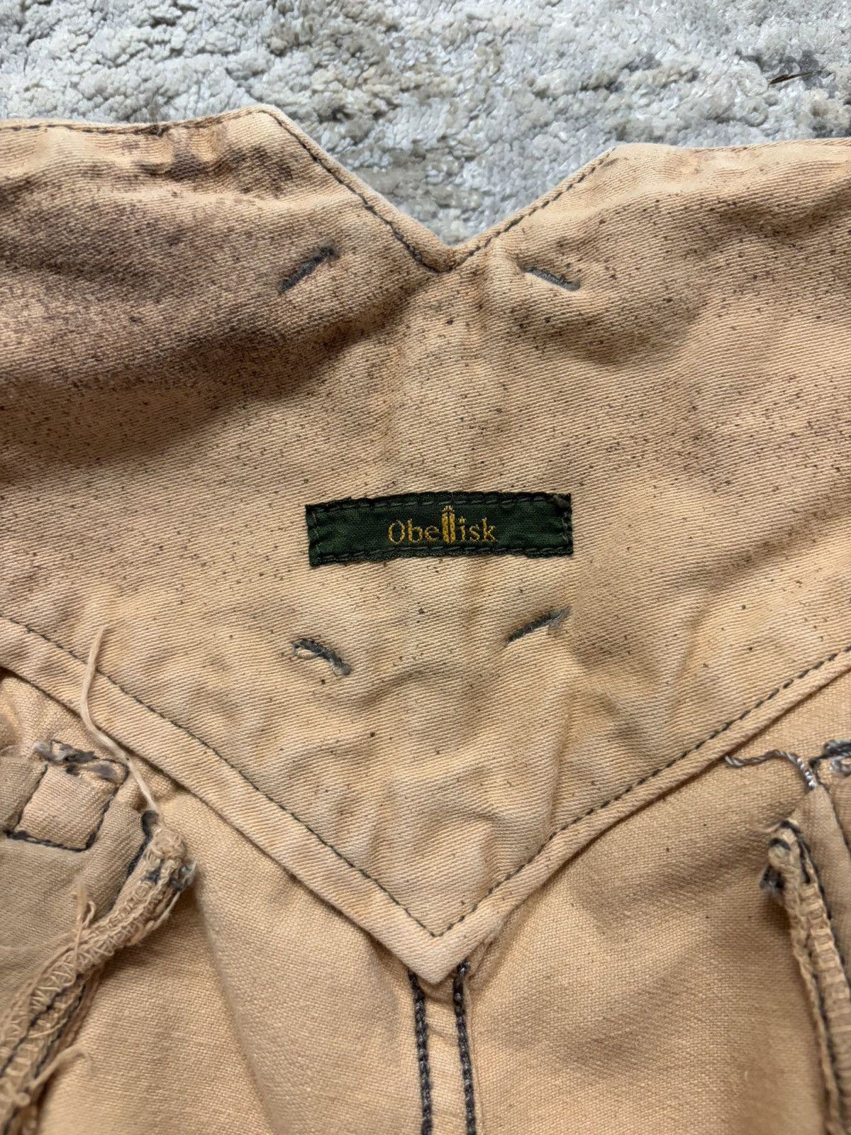 Obelisk Baggy Bootcut Cargo Pants Size US 34 / EU 50 - 5 Thumbnail
