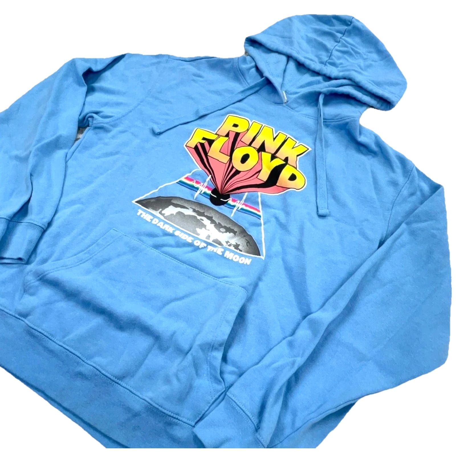 Vintage VINTAGE Pink Floyd Hoodie Women Large Blue Sweatshirt Rock Band Concert Tour Retro Tee Size L / US 10 / IT 46 - 2 Thumbnail