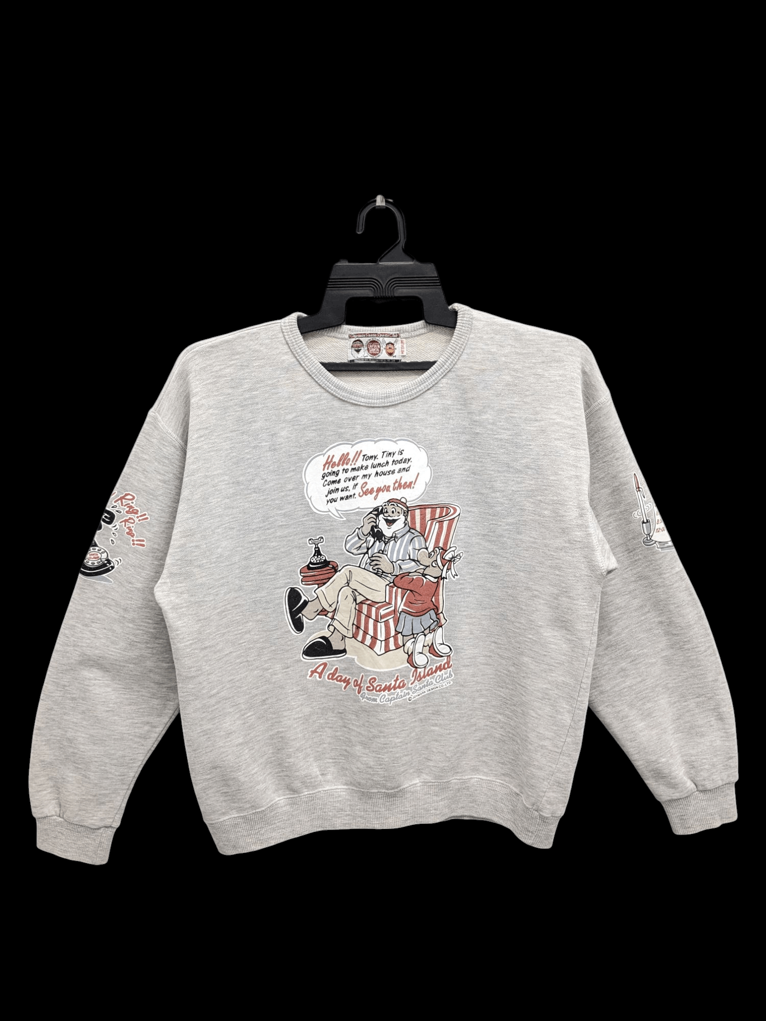Captain Santors Vintage Captain Santa Sport Club By Jo Mark Sweatshirt Size US M / EU 48-50 / 2 - 1 Thumbnail