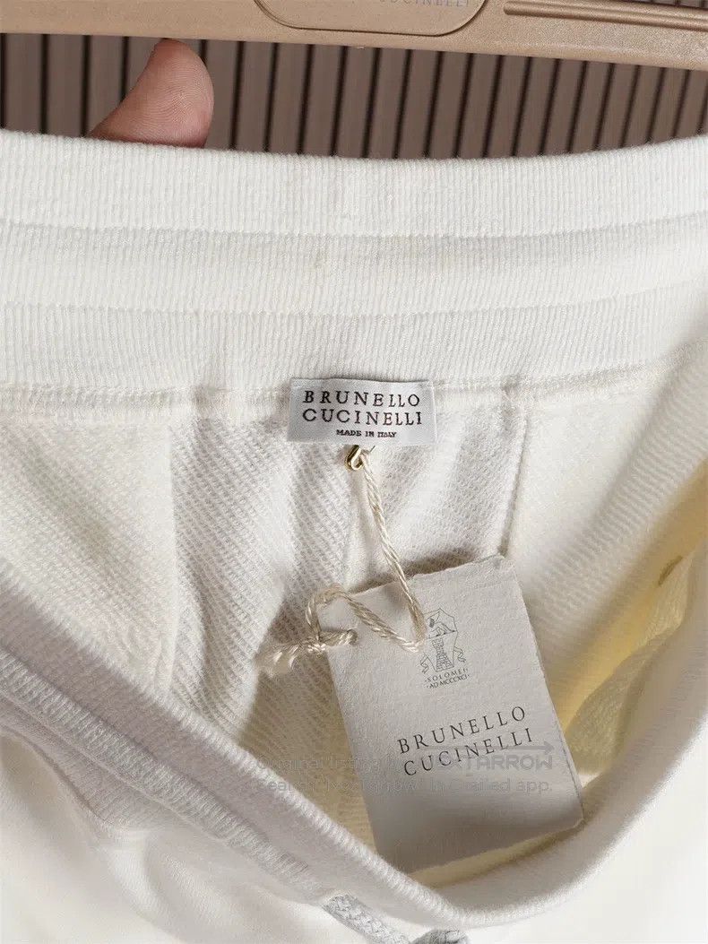 Brunello Cucinelli Brunello Cucinelli Cotton Linen Blended Sports Casual Pant Size US 36 / EU 52 - 5 Thumbnail