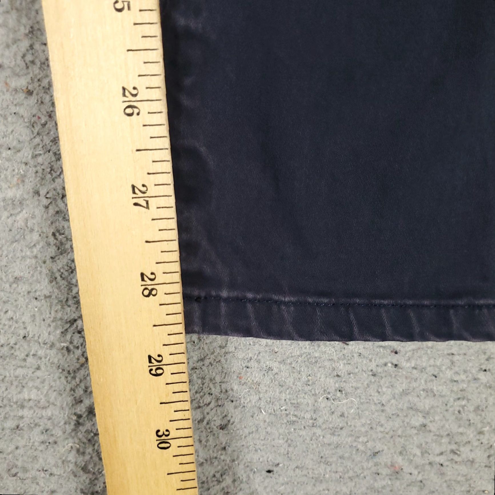 Vintage VINTAGE AG Adriano Goldschmied Jeans Mens 31x28 Straight Leg Blue Cotton Pants Size US 31 - 5 Thumbnail