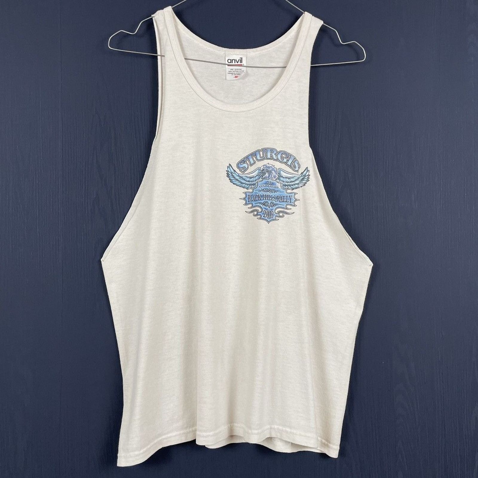 Harley Davidson × Japanese Brand × Vintage 🇺🇸2013 STURGIS Eagle Tank Size US M / EU 48-50 / 2 - 3 Thumbnail