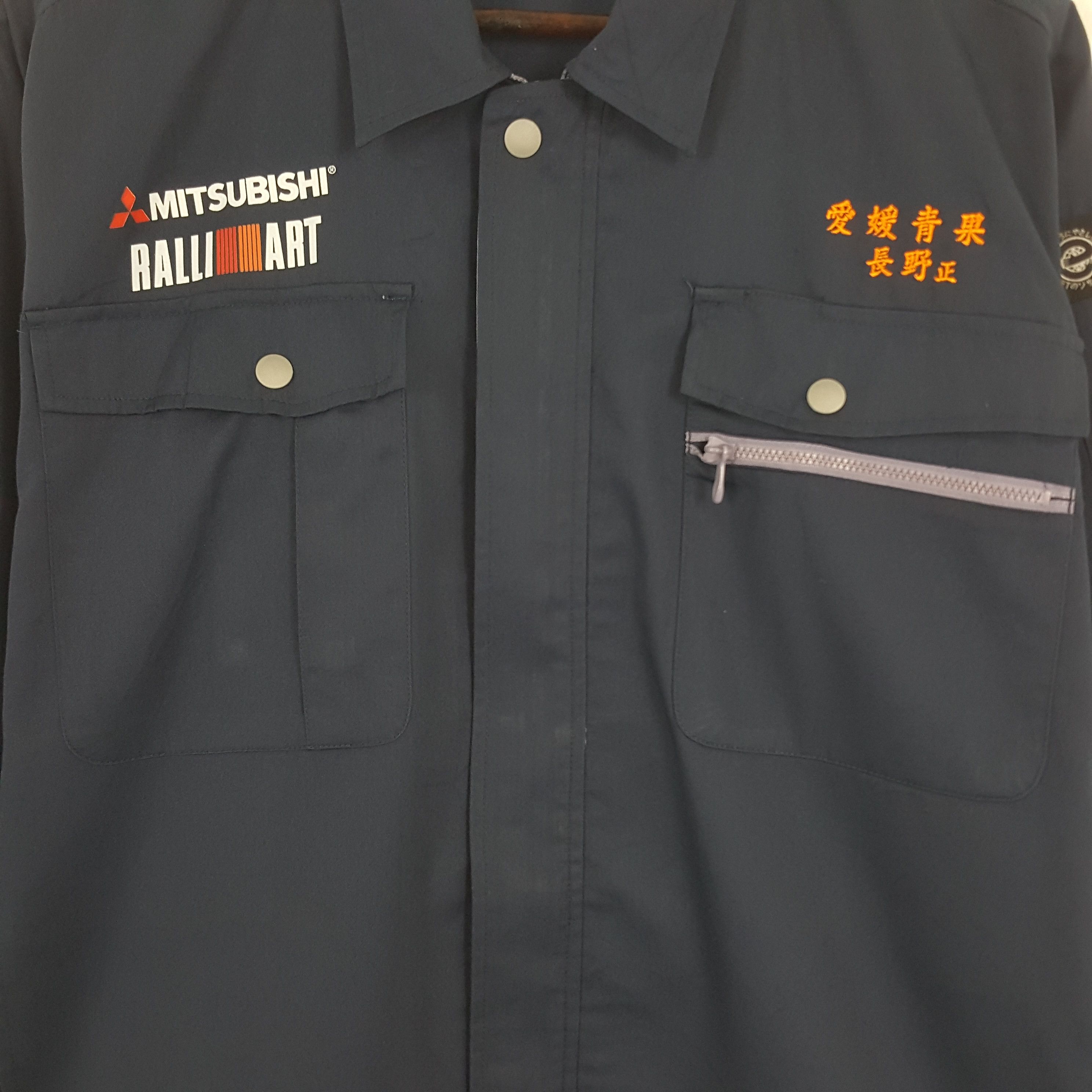 Vintage Vintage Mitsubishi Ralli Art Custom Worker Uniform Jacket Size US XL / EU 56 / 4 - 4 Thumbnail