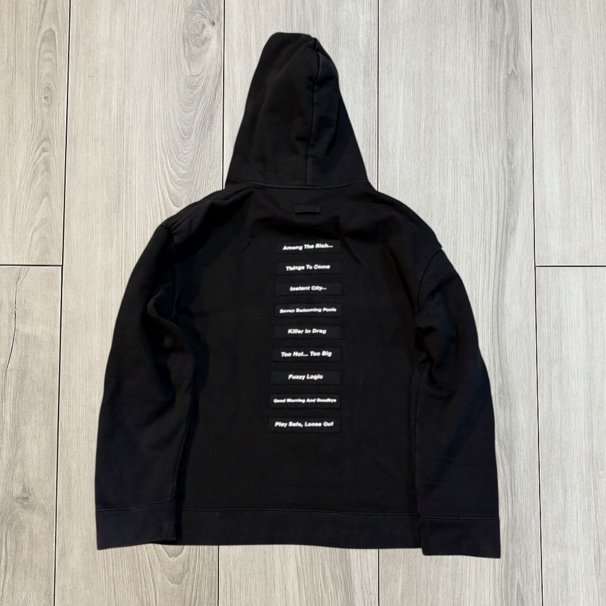 Raf Simons Christiane F Wet Hair Zip Hoodie | Grailed