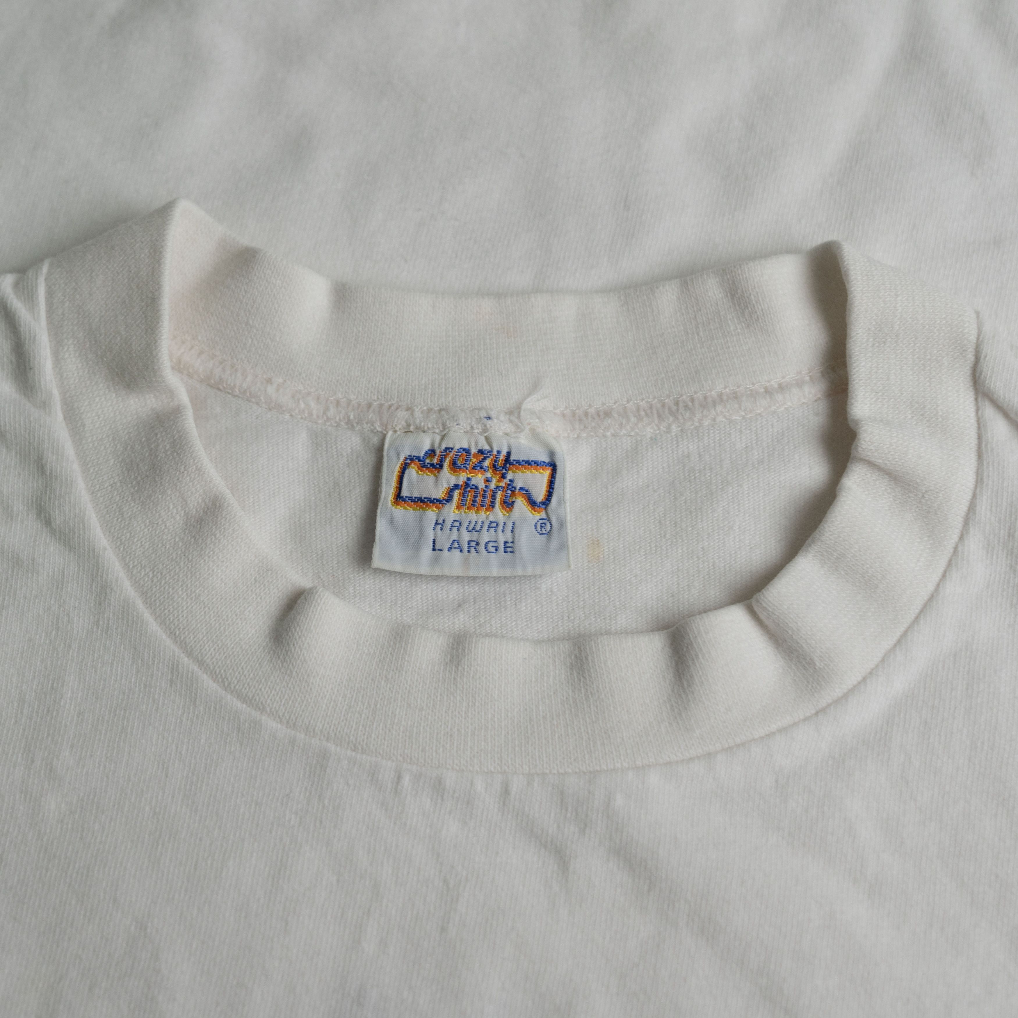 Vintage Vintage 1970's San Francisco California Baby Crazy Tee Shirt Size US L / EU 52-54 / 3 - 3 Thumbnail