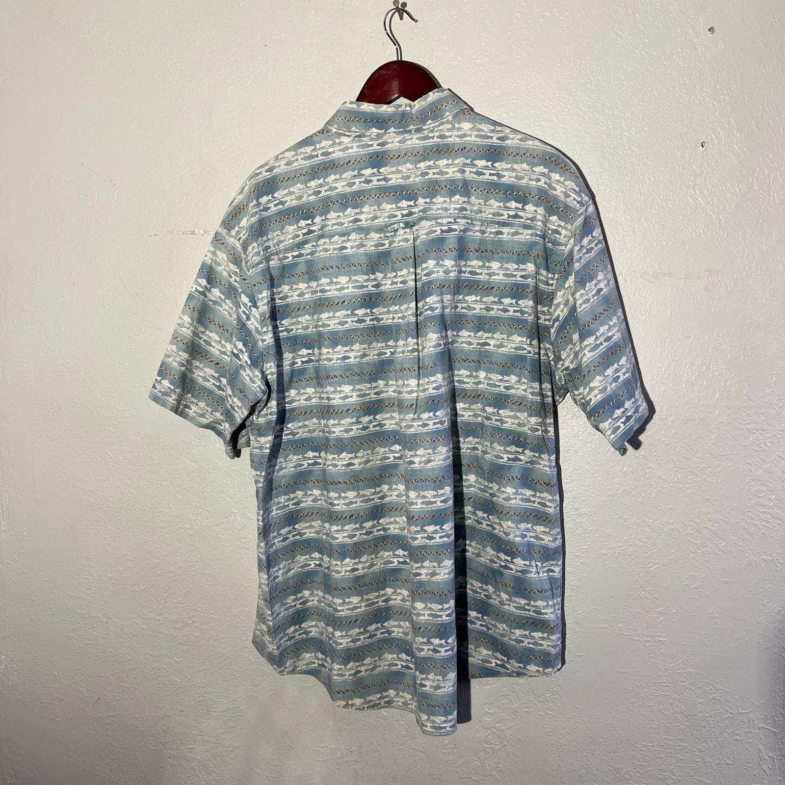 Woolrich Woolen Mills Vintage 90s Woolrich Mens Sz XL Fish Button Shirt Size US XL / EU 56 / 4 - 9 Thumbnail