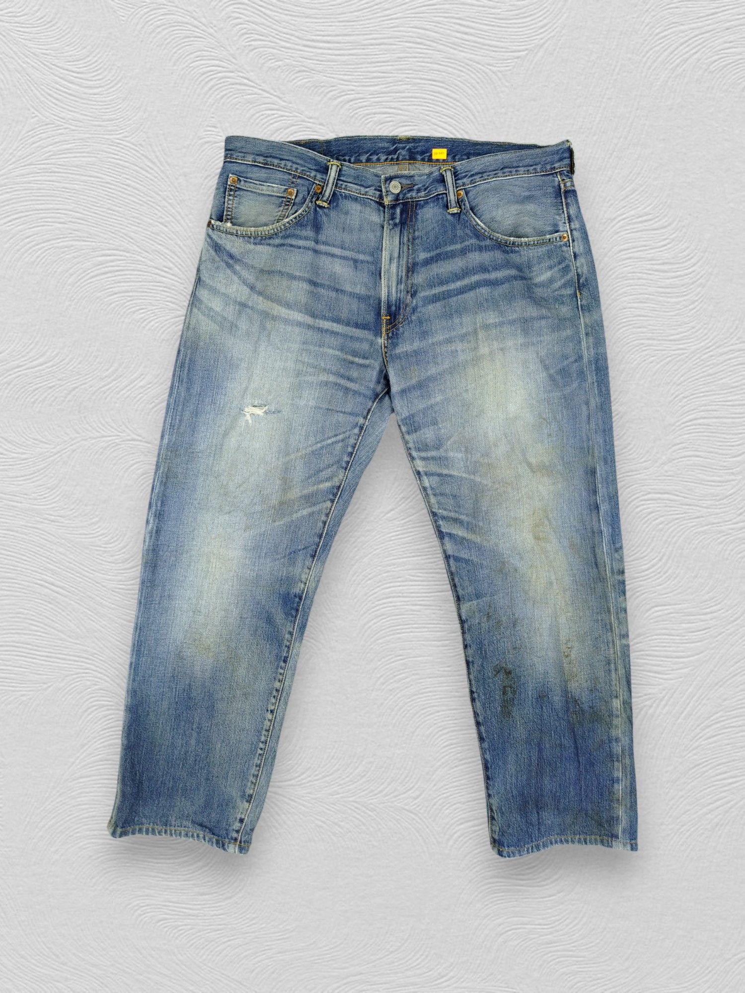 Levi's Faded Blue Levi's 503 Jeans 37x28 Denim -JG041 Size US 37 - 1 Thumbnail