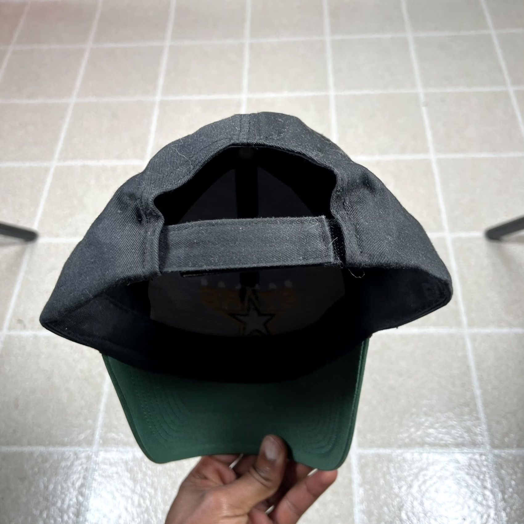 Reebok VINTAGE Dallas Stars Reebok CCM Black Snapback Hat One Size Men Black 90s NHL Hockey Strapback Stars Mens Size ONE SIZE - 3 Thumbnail