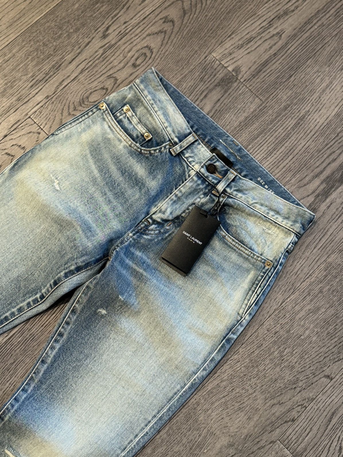 Saint Laurent Paris Saint Laurent Paris D02 Men’s Jeans Size US 27 - 3 Thumbnail