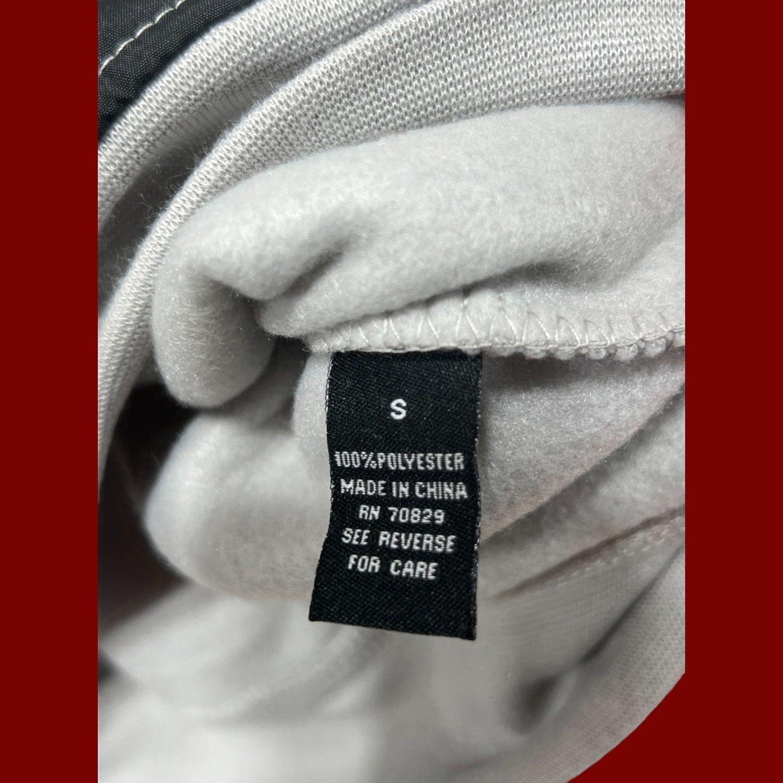rue21 Rue 21 - Men's Long Sleeve Hooded Sweatshirt - Gray - Small Size US S / EU 44-46 / 1 - 9 Thumbnail