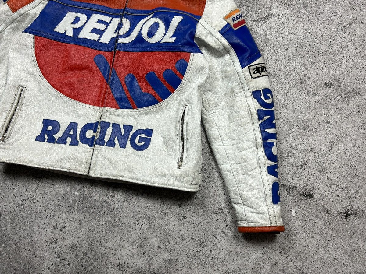 NASCAR Nascar Repsol vintage leather jacket 90s 00s Size US M / EU 48-50 / 2 - 3 Thumbnail