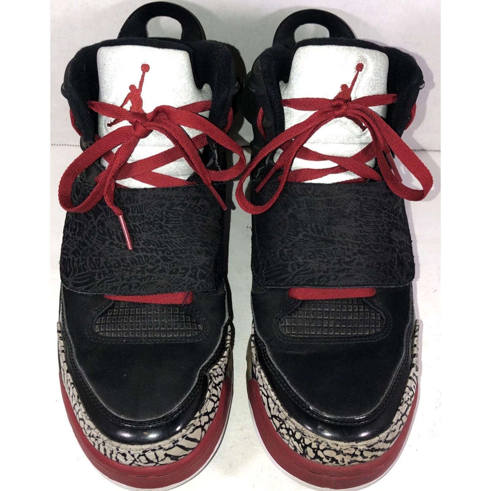 Nike Nike Air Jordan Son of Mars Sneaker Men Size 9 High Top Black Red Gray 512245-001 Size US 8 / EU 41 - 3 Thumbnail