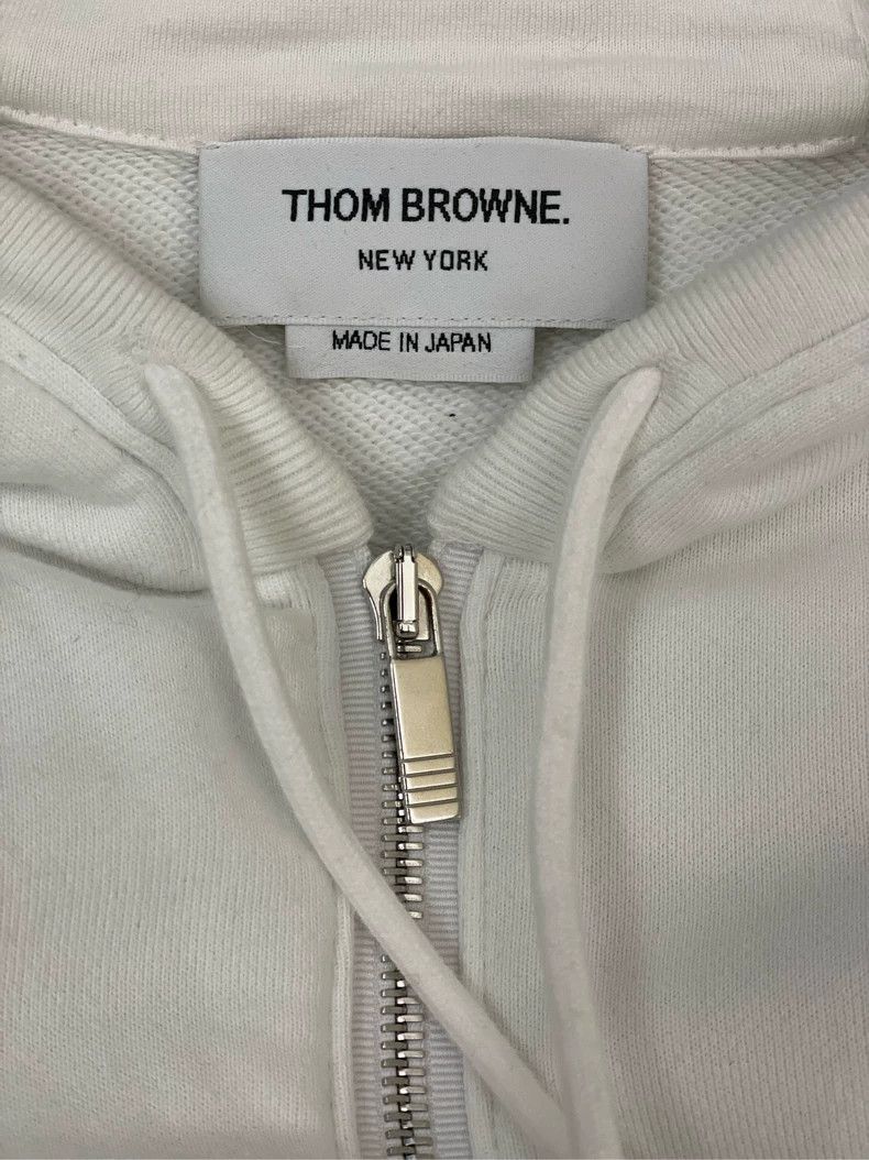 Thom Browne Thom Browne White zip jacket Size US M / EU 48-50 / 2 - 5 Thumbnail