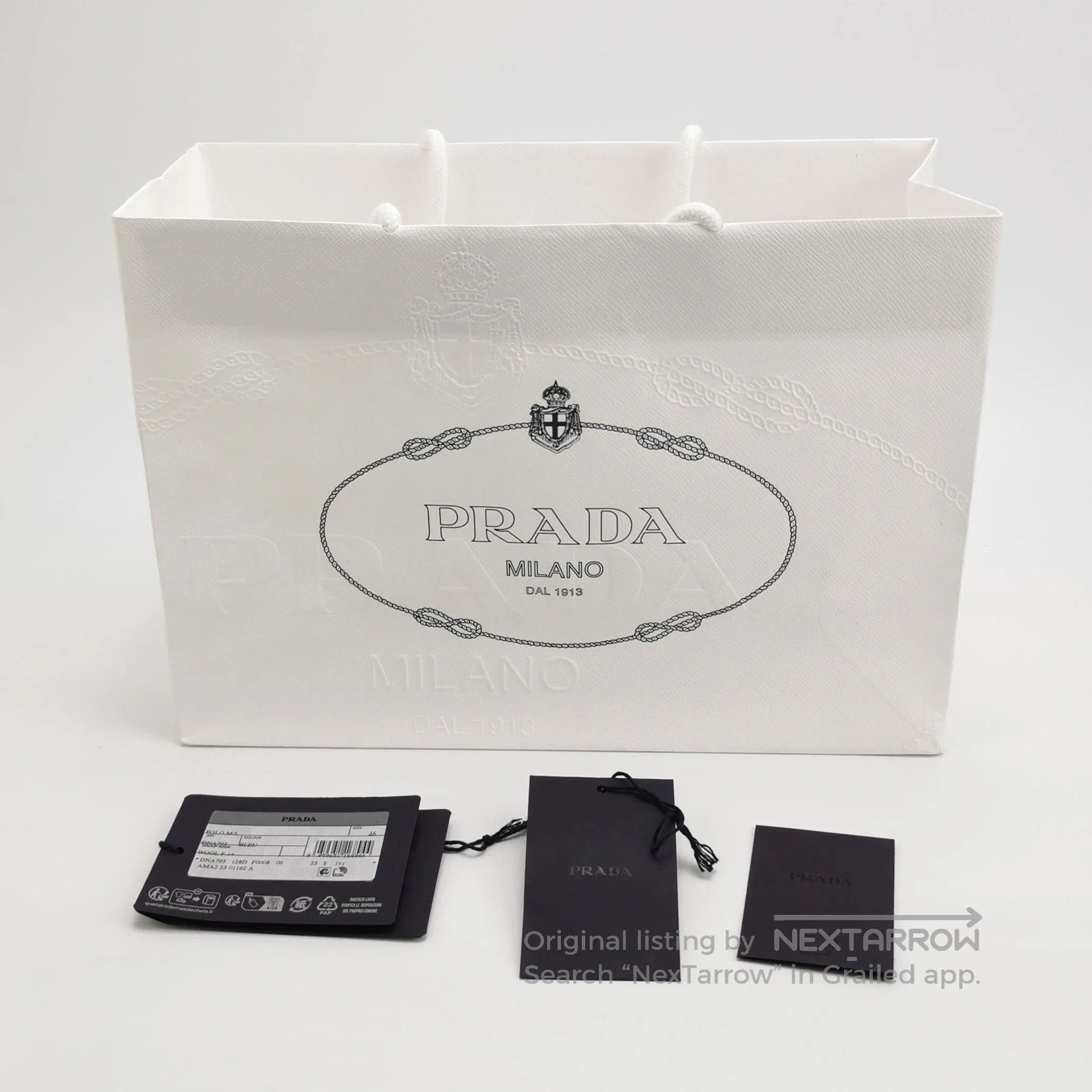 Prada Prada Black Wool Collar Knit Sweater Size 46. Size US S / EU 44-46 / 1 - 1 Thumbnail