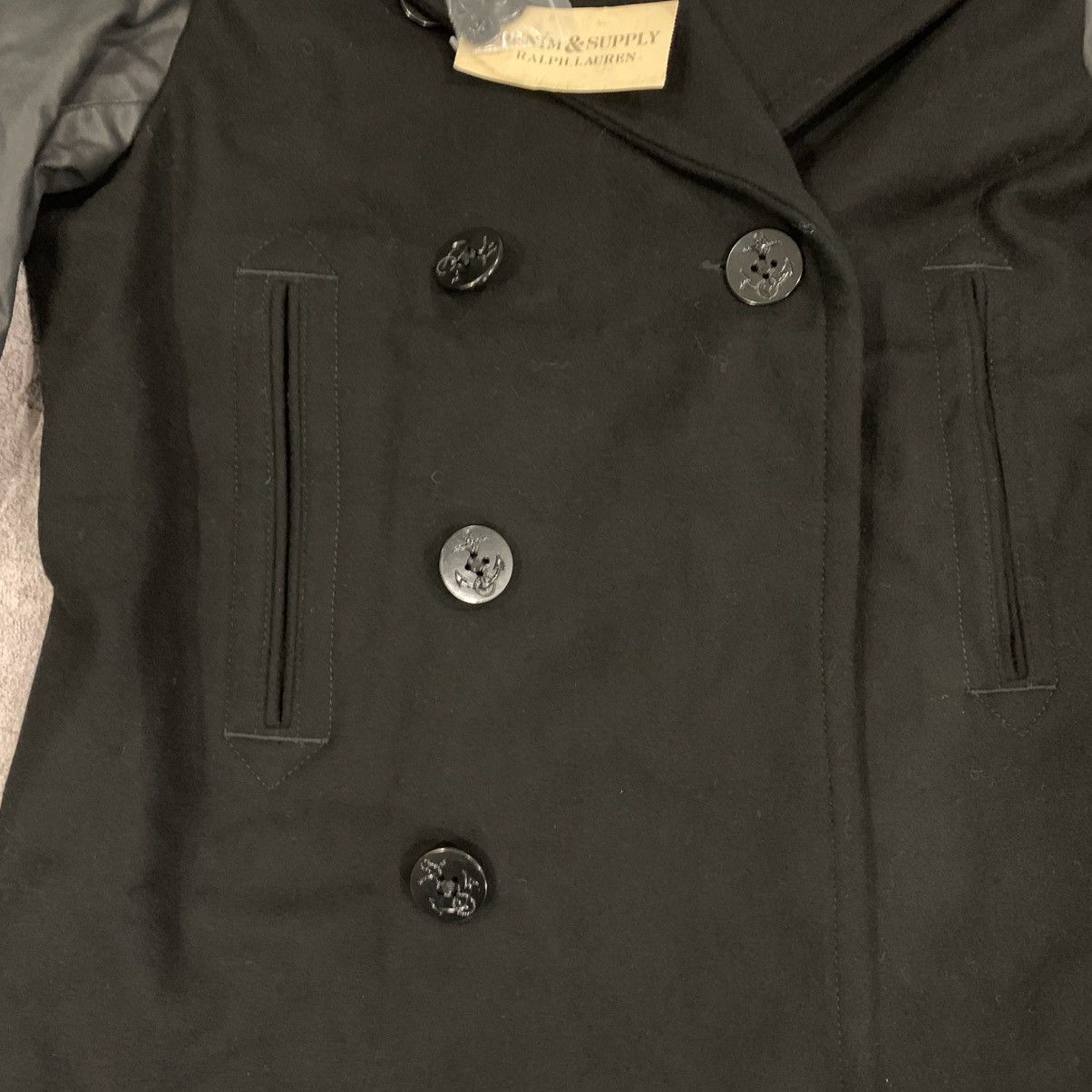 Polo Ralph Lauren Denim & Supply Ralph Lauren Jacket M Coat Wool Nylon Black Size US M / EU 48-50 / 2 - 9 Thumbnail
